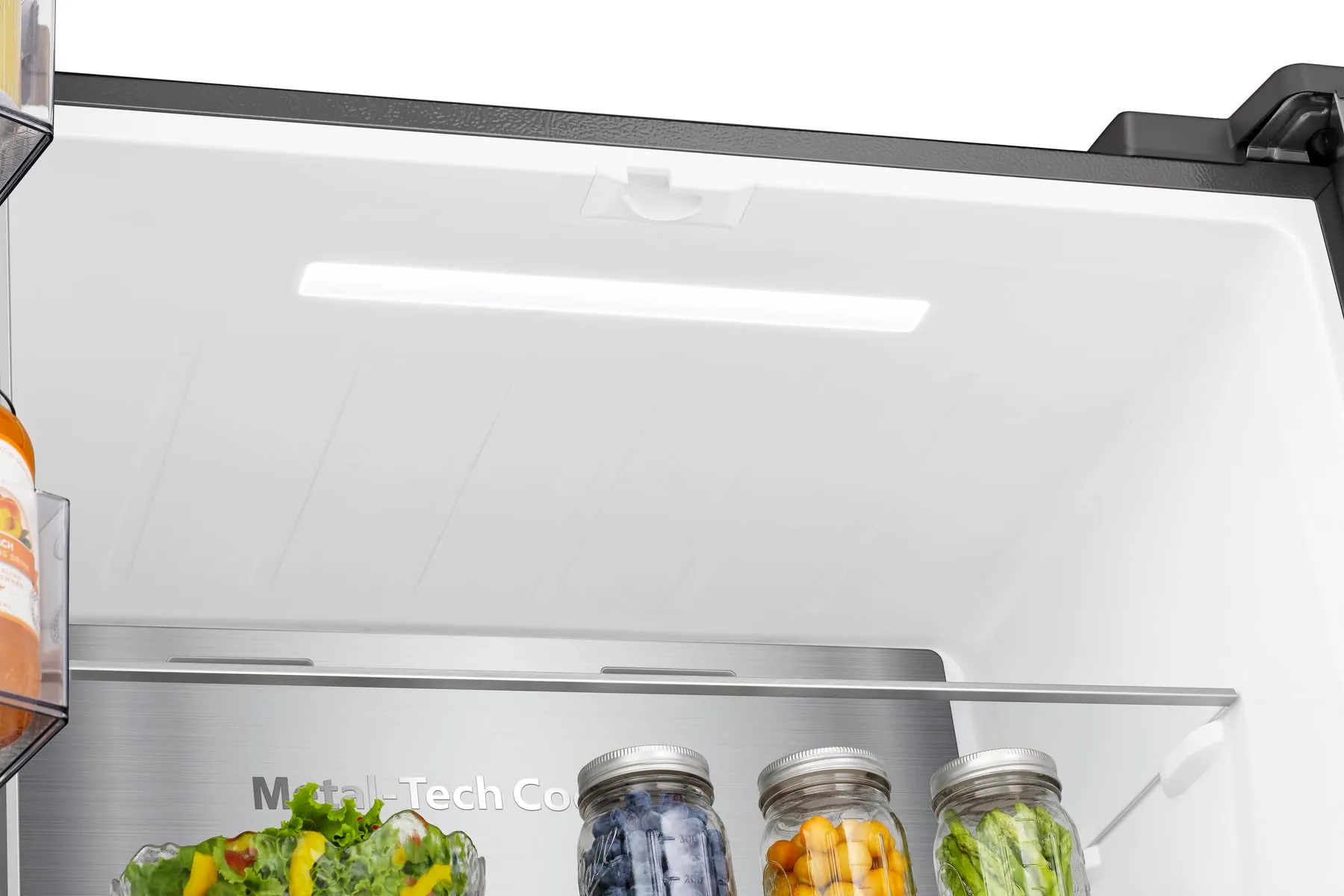 Hisense RQ5P470SETE Frigorifero Americano Quattro Porte Classe E Vetro Bianco Total No Frost WiFi Metal Cooling Zona Convertibile Dispenser Acqua Motore Inverter - immagine 13