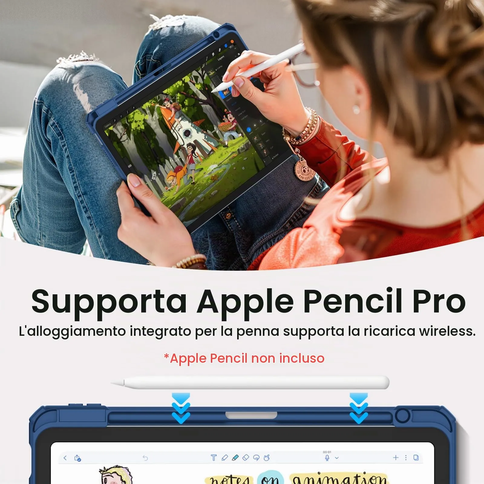 FINTIE Cover for iPad Air 11" (M4/M3/M2 2024-2026) and iPad Air 5th & 4th Gen 10.9" - immagine 5