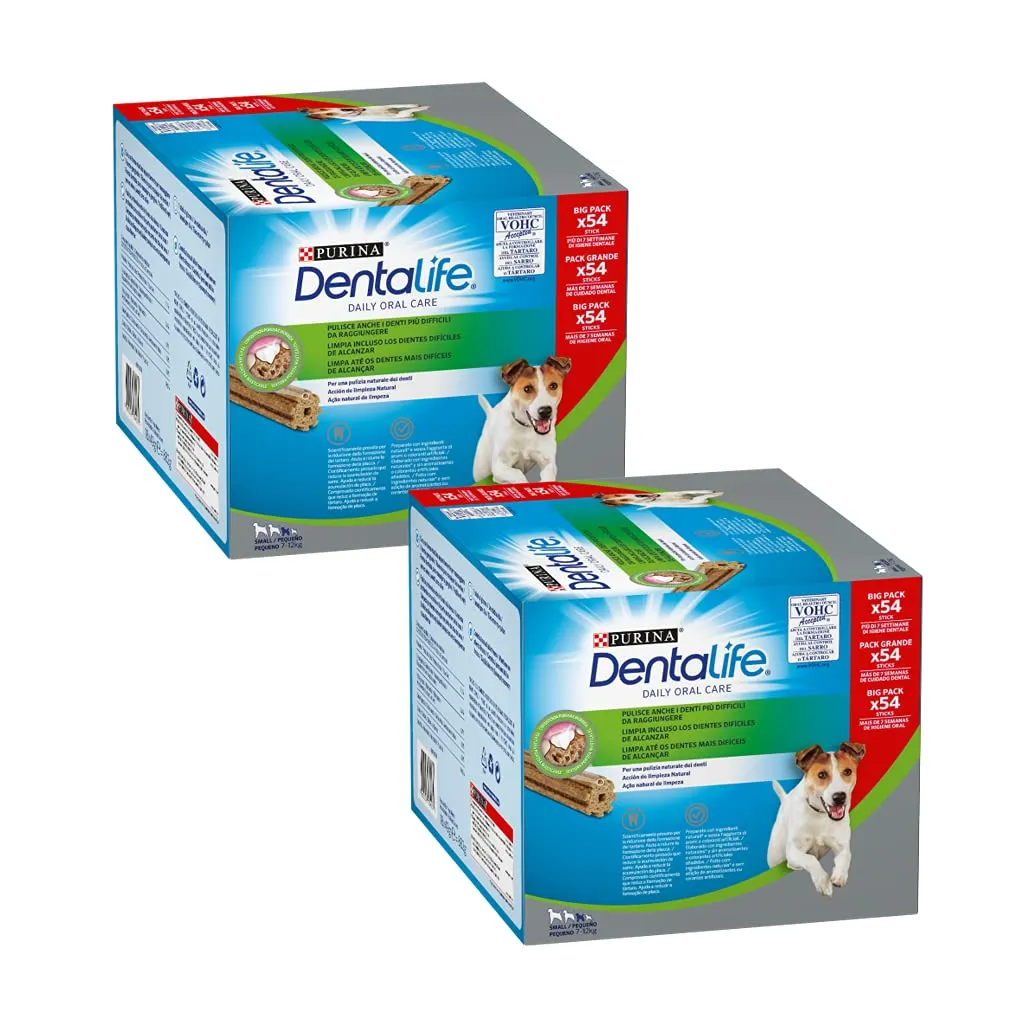 Purina Dentalife Daily Oral Care Snack per Cani Sticks Dentali, 2 Confezioni - immagine 1