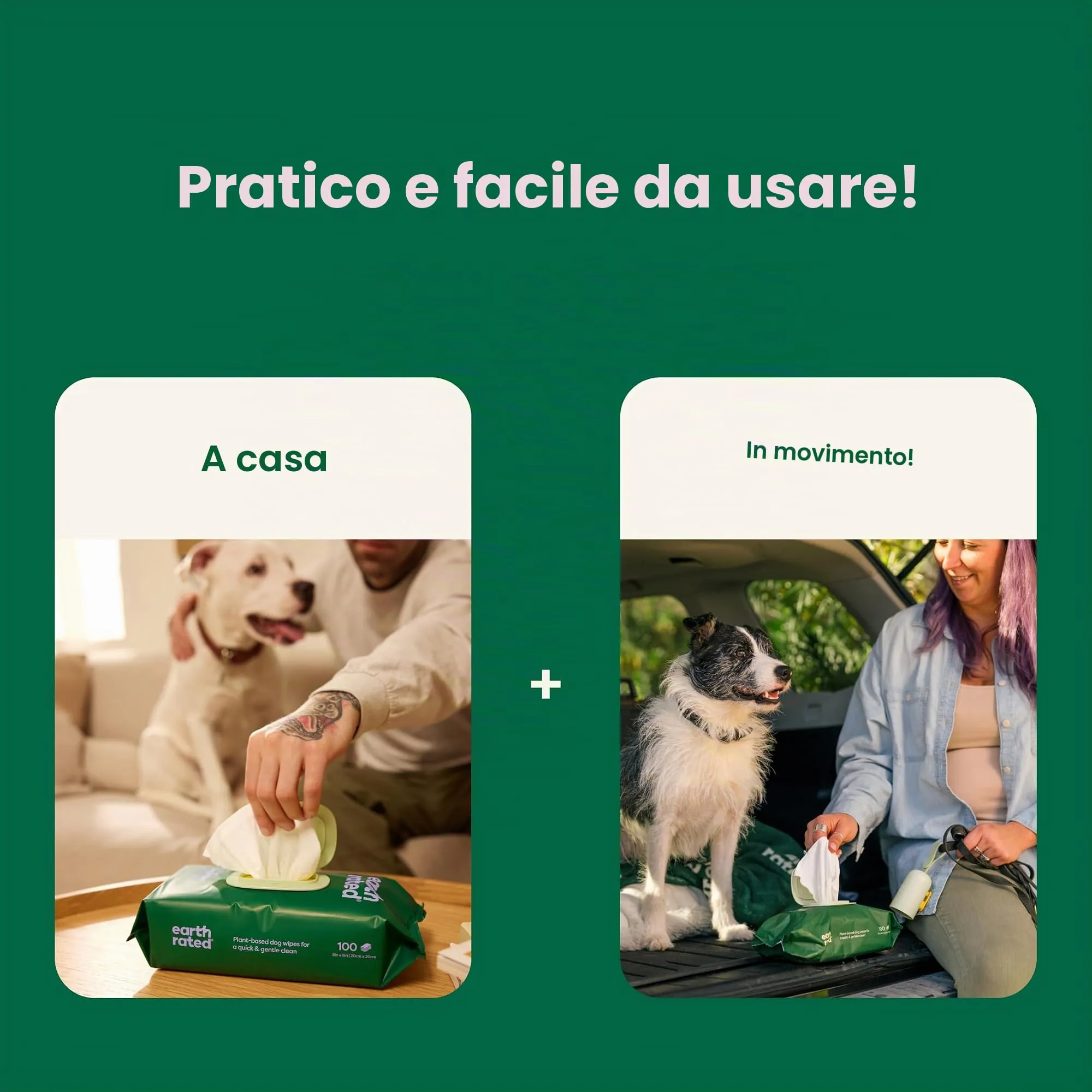 Earth Rated Salviette Ipoallergeniche per Cani alla Lavanda, 400 Pezzi - immagine 7