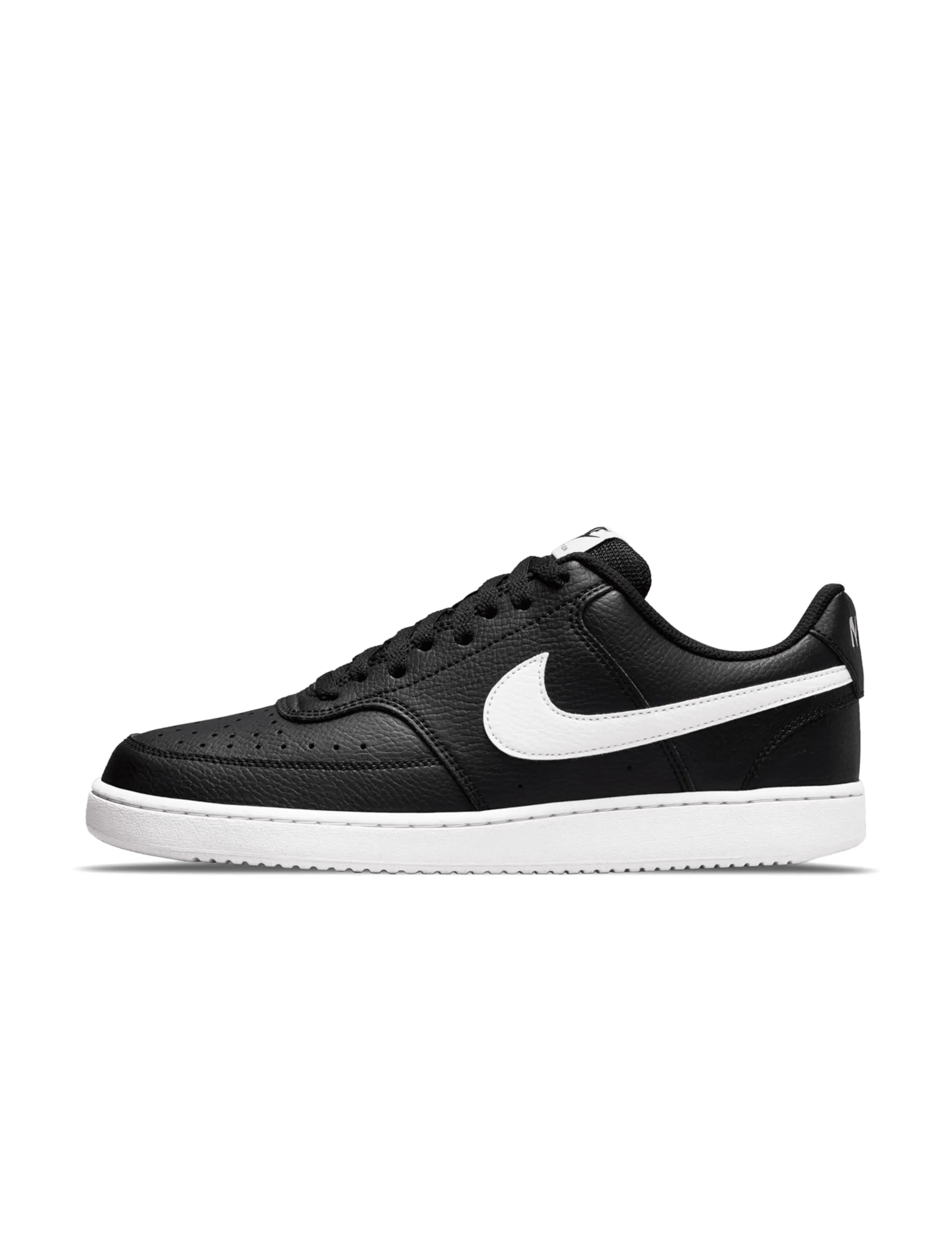Nike Court Vision Low Next Nature Sneaker Black/White/Black 48.5 - immagine 1