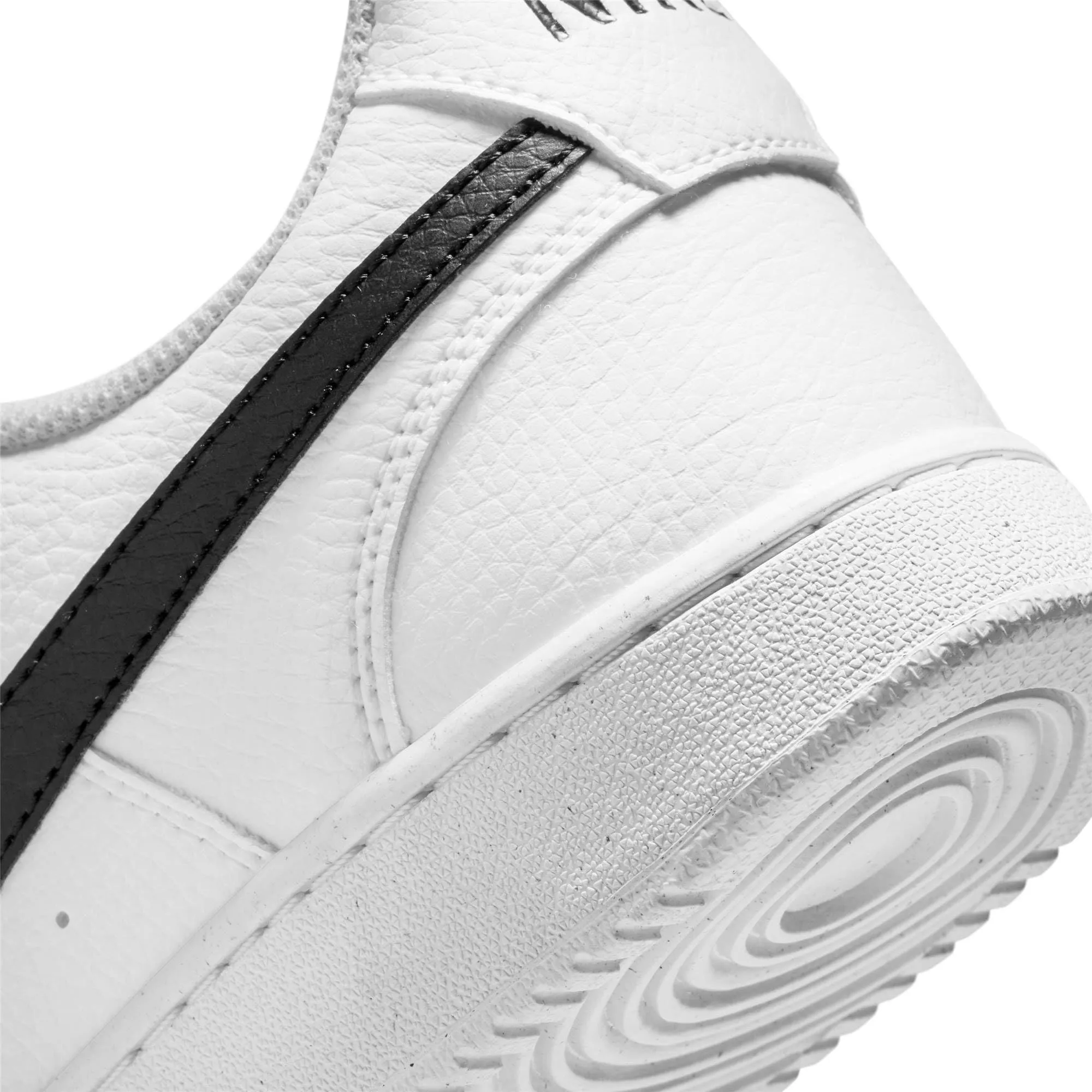 Nike Court Vision Low Basketball Shoe - Bianco Nero - 5 UK - immagine 2