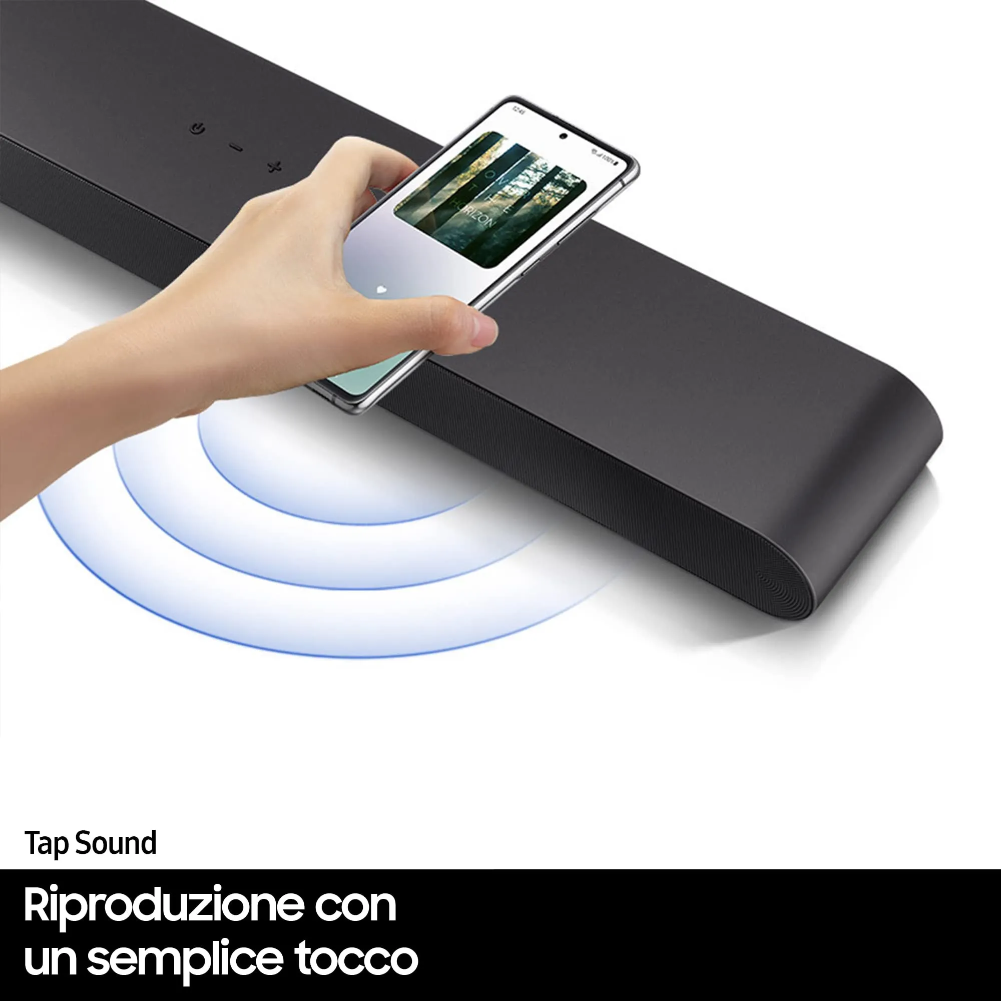 Samsung Soundbar HW-S50B/ZF, 5 Canali 140W, Audio 3D Wireless, Nero - immagine 5