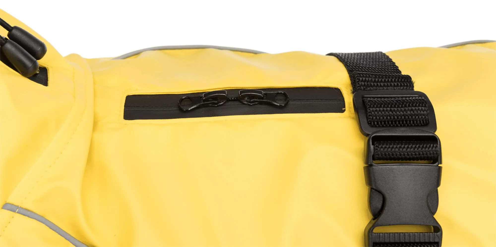 Trixie Vimy Impermeabile per cani, 40 cm, Taglia S, Giallo - immagine 4