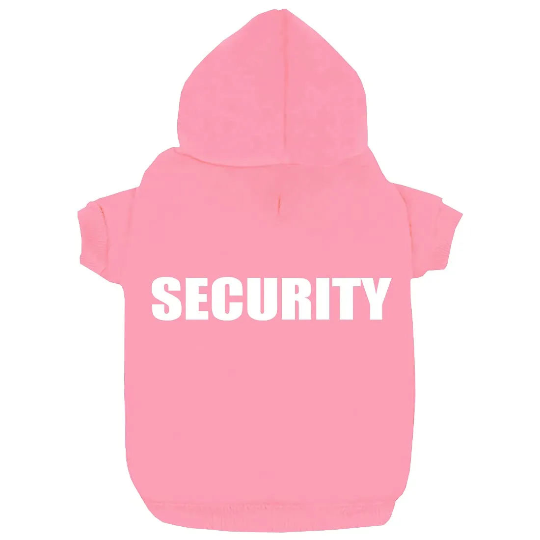 Izefia Felpa con Cappuccio Security per Cani in Cotone Rosa, Taglia M - immagine 7