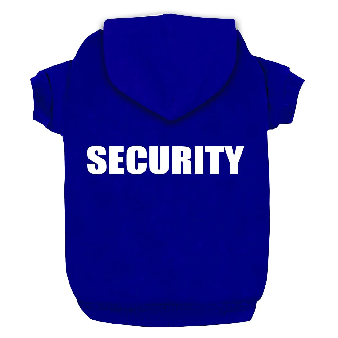 Izefia Felpa con Cappuccio Security per Cani in Cotone, Blu, Taglia L - immagine 1