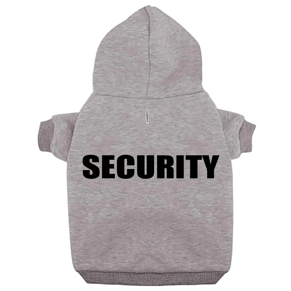 Izefia Felpa con Cappuccio Security per Cani in Cotone, Grigio, 5XL - immagine 1