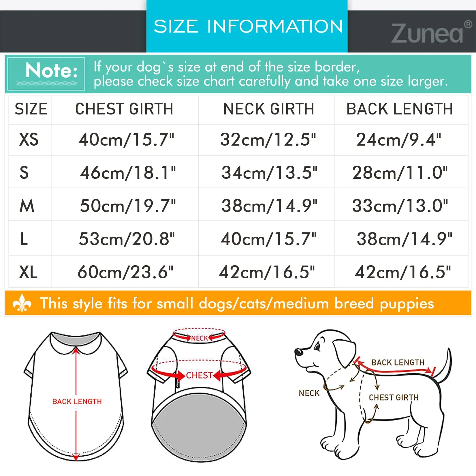 Zunea Magliette per Cani a Righe con Paillettes Cuore, Giallo, XL - immagine 6