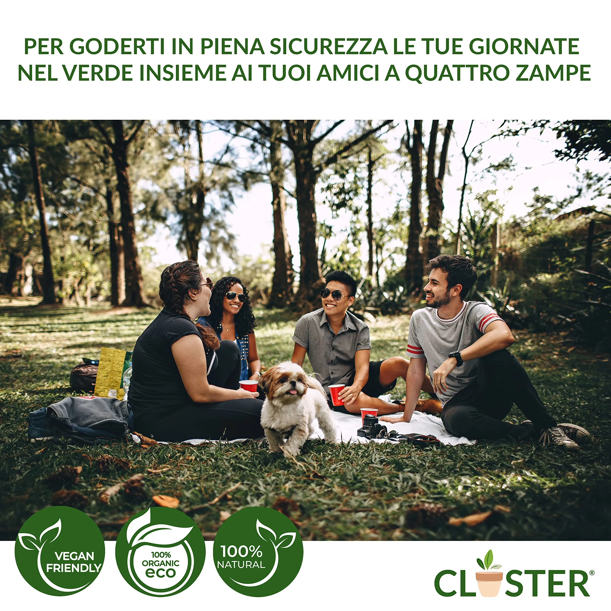 CLOSTER Neem Pet Protection Antiparassitario Cani e Gatti, Olio di Neem Spray, 500 ml - immagine 3