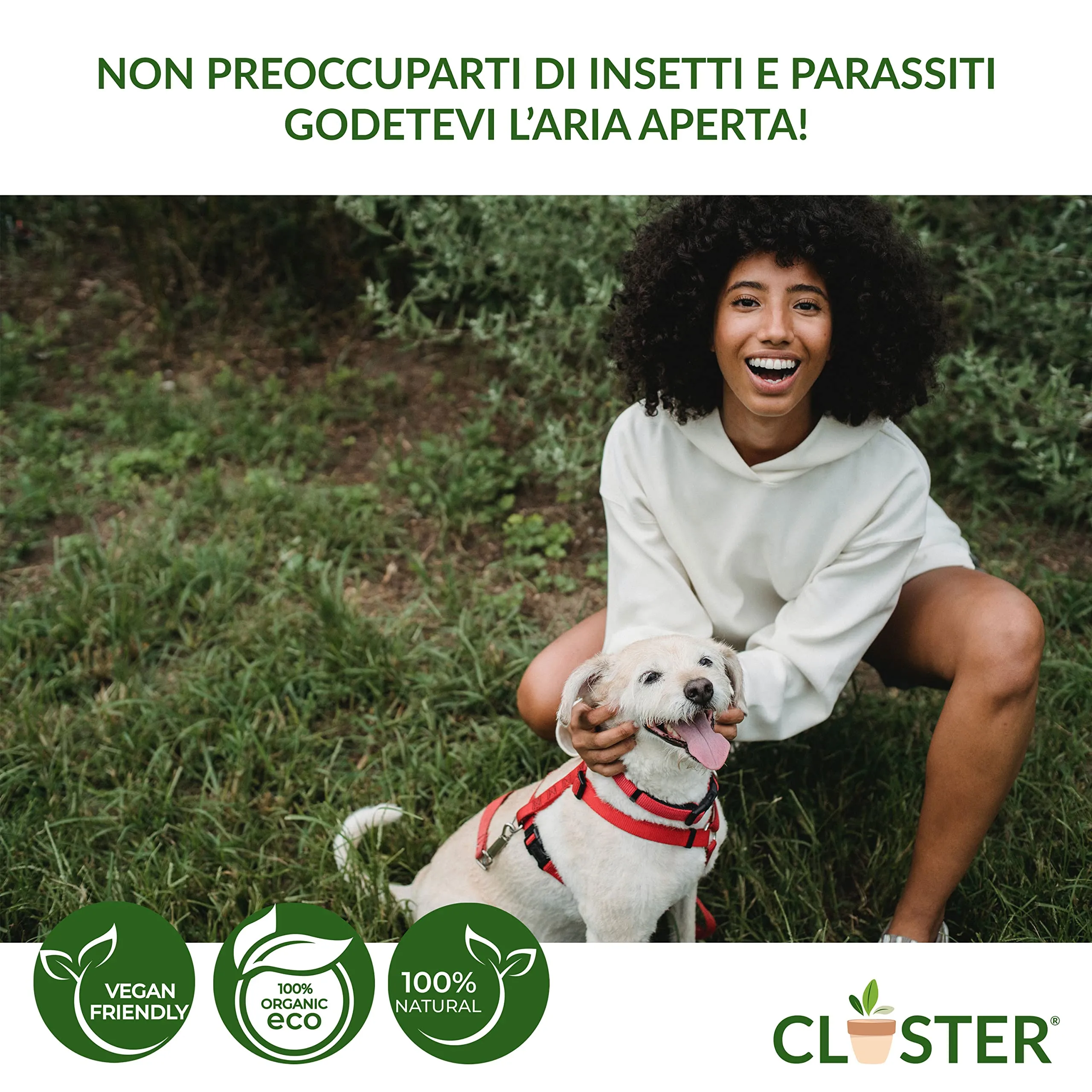 CLOSTER Neem Pet Protection Antiparassitario Cani e Gatti, Olio di Neem Spray, 500 ml - immagine 6