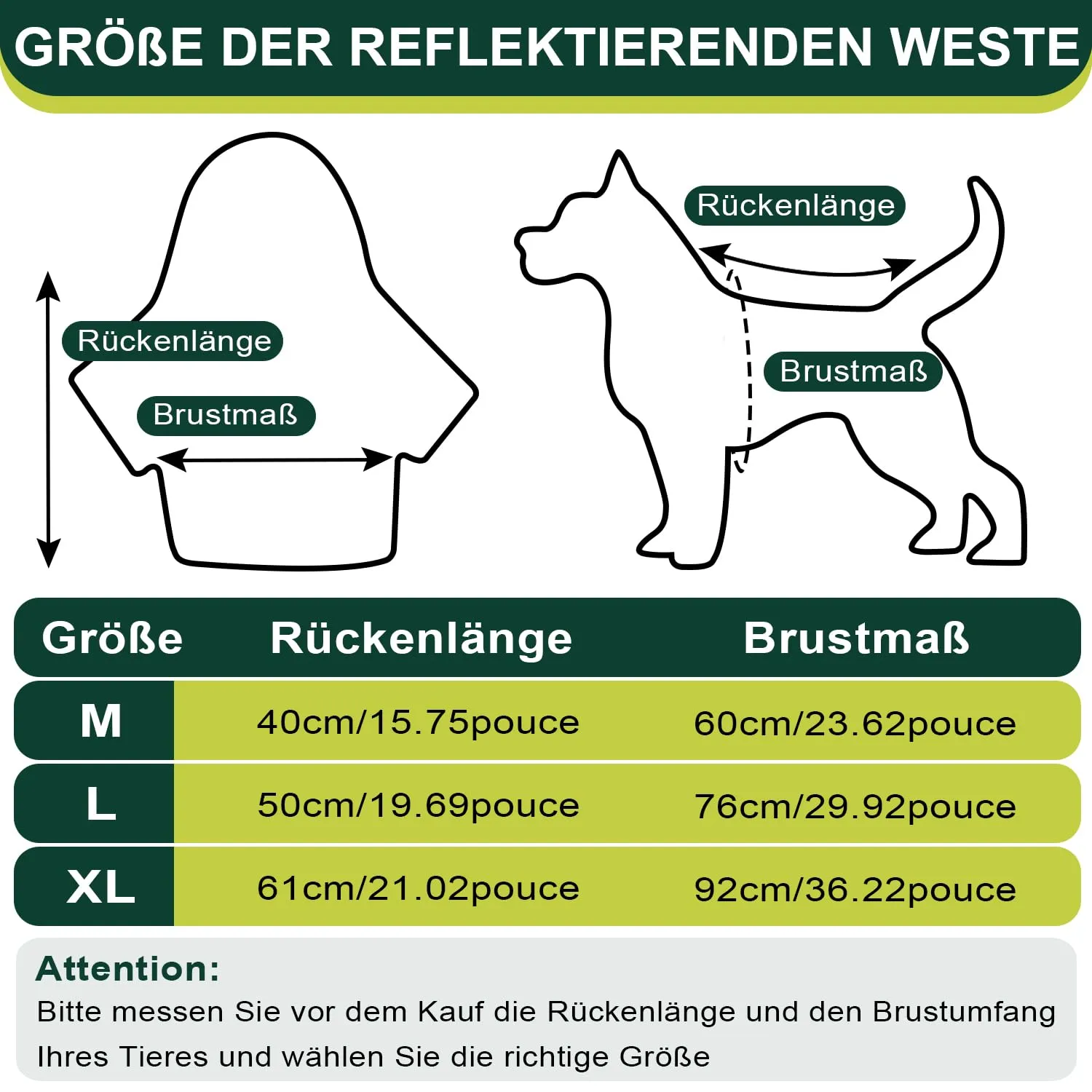 Voarge Gilet di Sicurezza Riflettente per Cani, Alta Visibilità, Arancione, XL - immagine 3