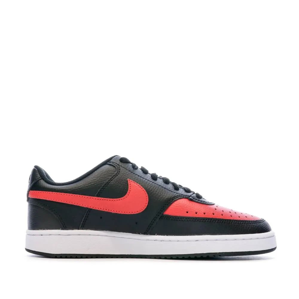 Nike Court Vision Low Black/University Red-White DV6488-001 44 EU - immagine 2