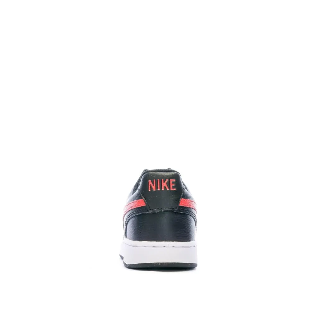 Nike Court Vision Low Black/University Red-White DV6488-001 44 EU - immagine 3