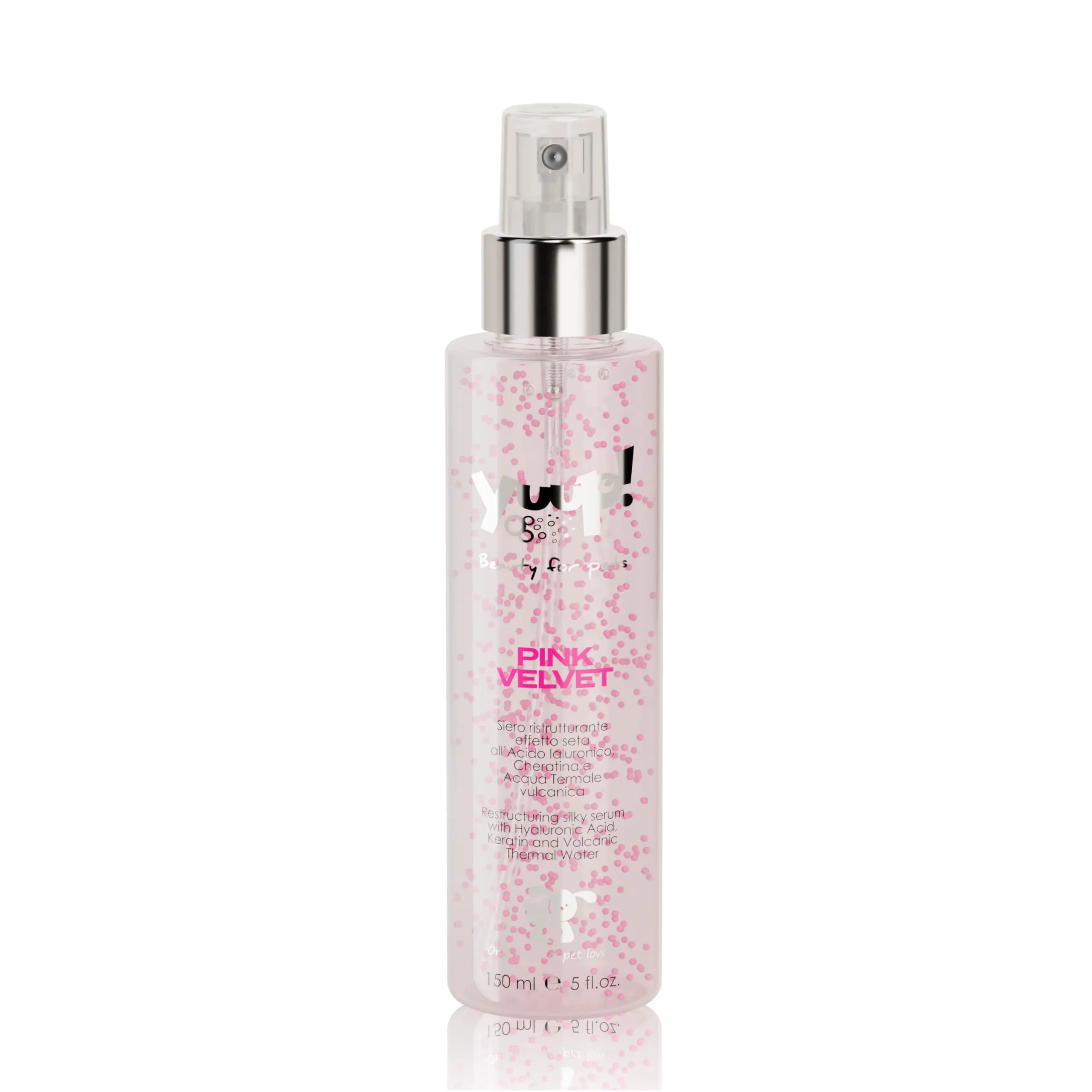 Yuup Pink Velvet Spray Idratante e Ristrutturante, 150 ml - immagine 1