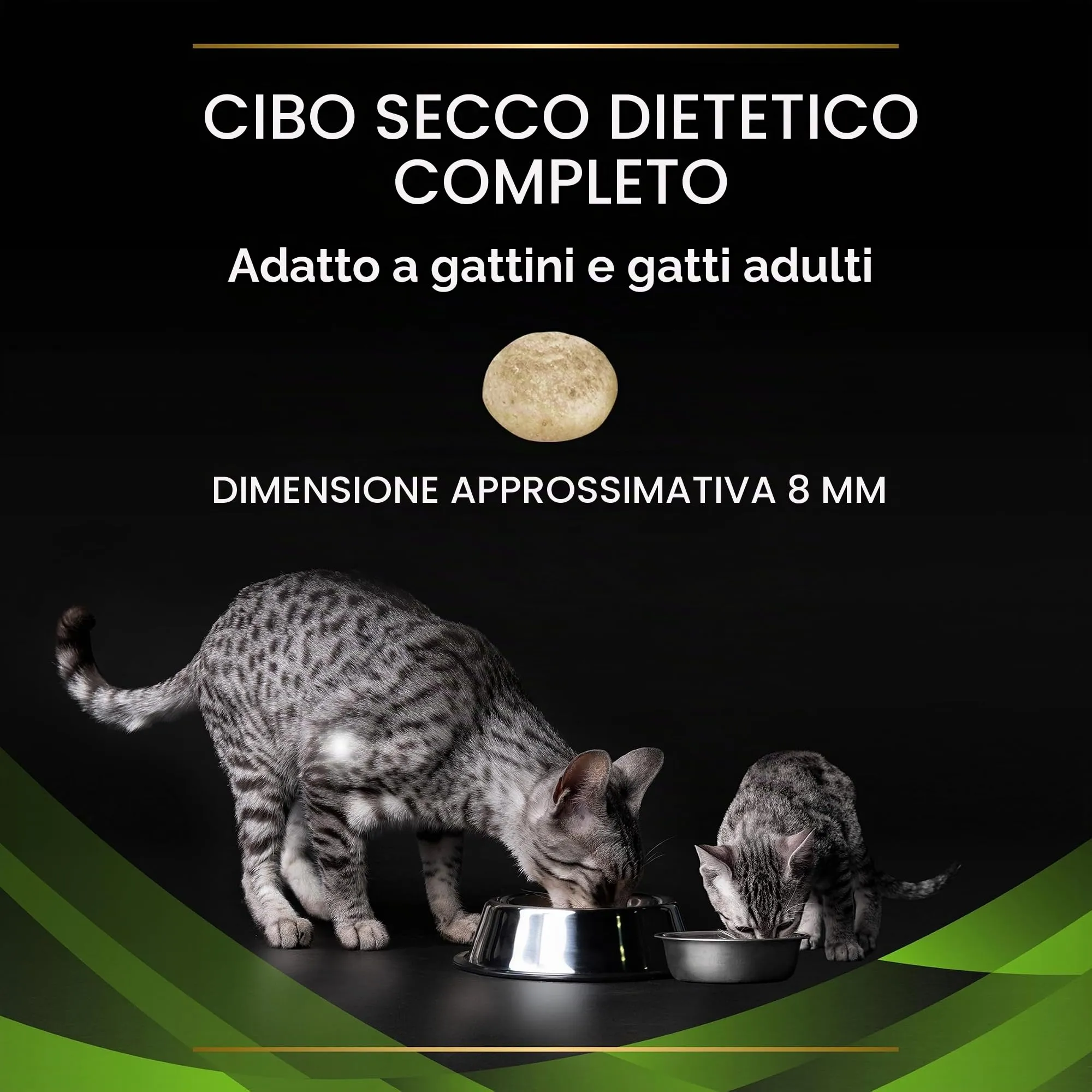 Purina Pro Plan Veterinary Diets Hypoallergenic Crocchette per Gatti Cuccioli e Adulti, 1.3kg - immagine 10
