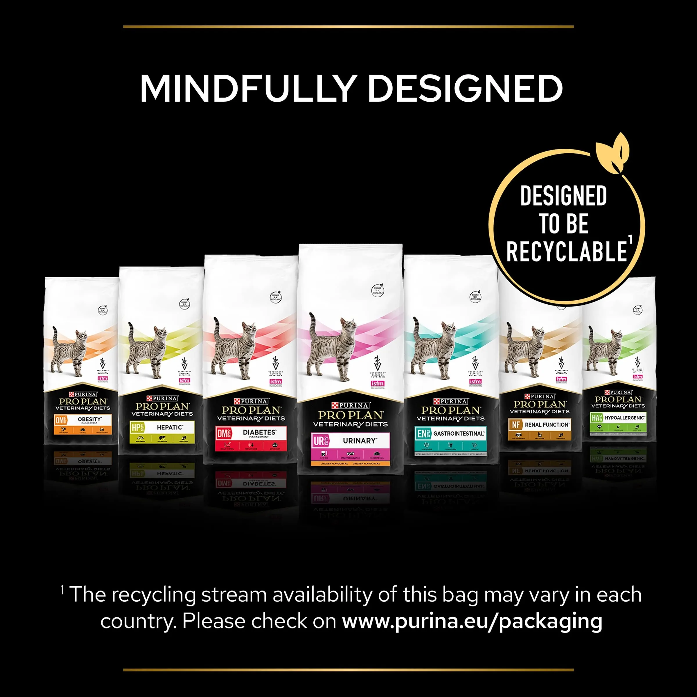 Purina Pro Plan Veterinary Diets Hypoallergenic Crocchette per Gatti Cuccioli e Adulti, 1.3kg - immagine 12