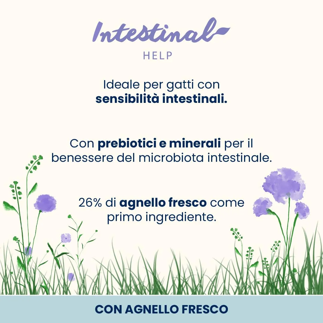 Almo Nature Intestinal Help Crocchette Gatto con Agnello Fresco, 400g - immagine 2