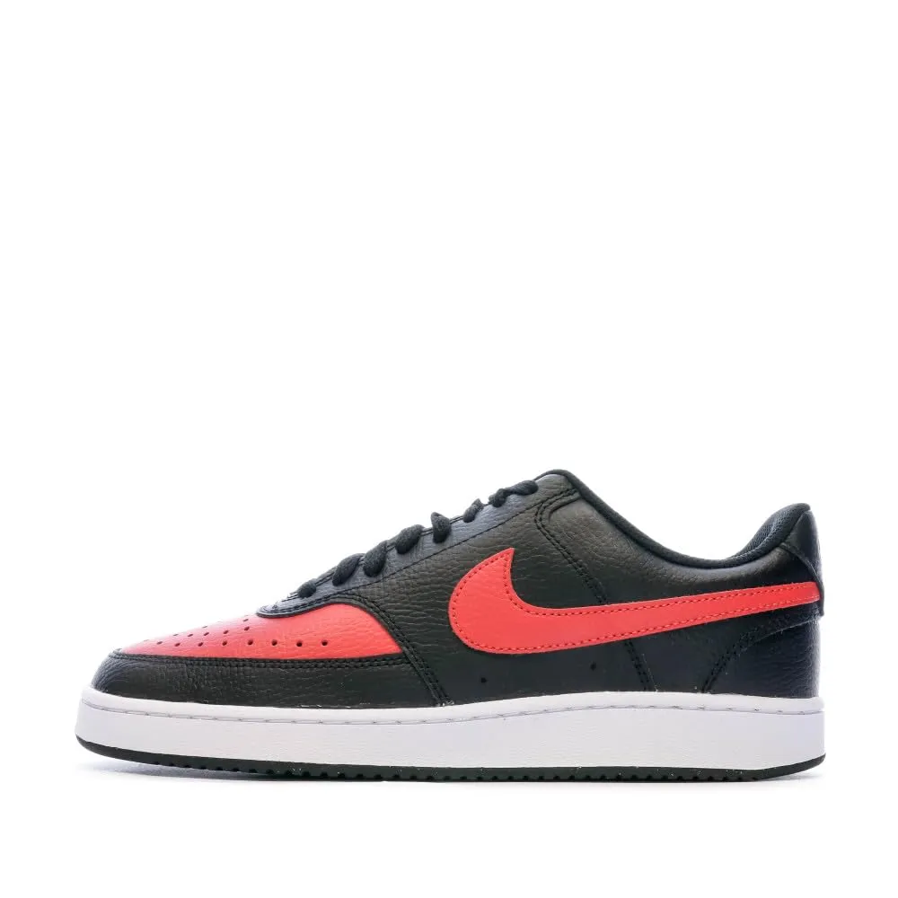 Nike Court Vision Low Black/University Red-White, 40 EU - immagine 1