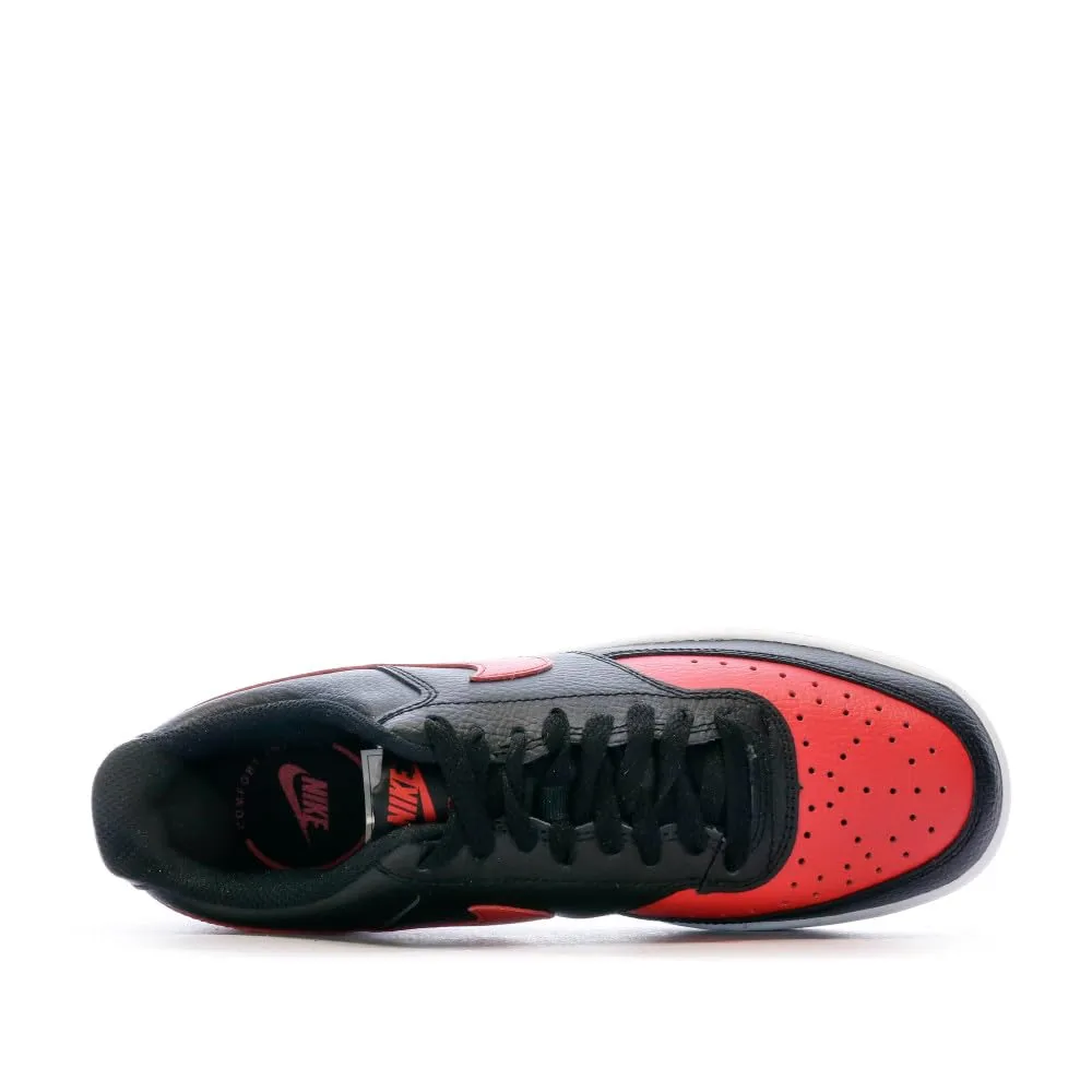 Nike Court Vision Low Black/University Red-White, 40 EU - immagine 4