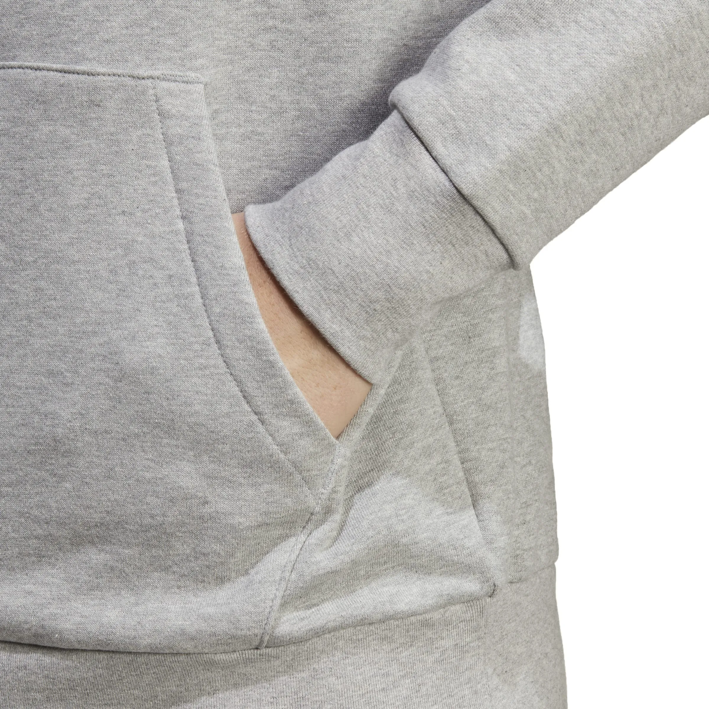 adidas Essentials French Terry Big Logo Hoodie - Medium Grey Heather, S - immagine 8