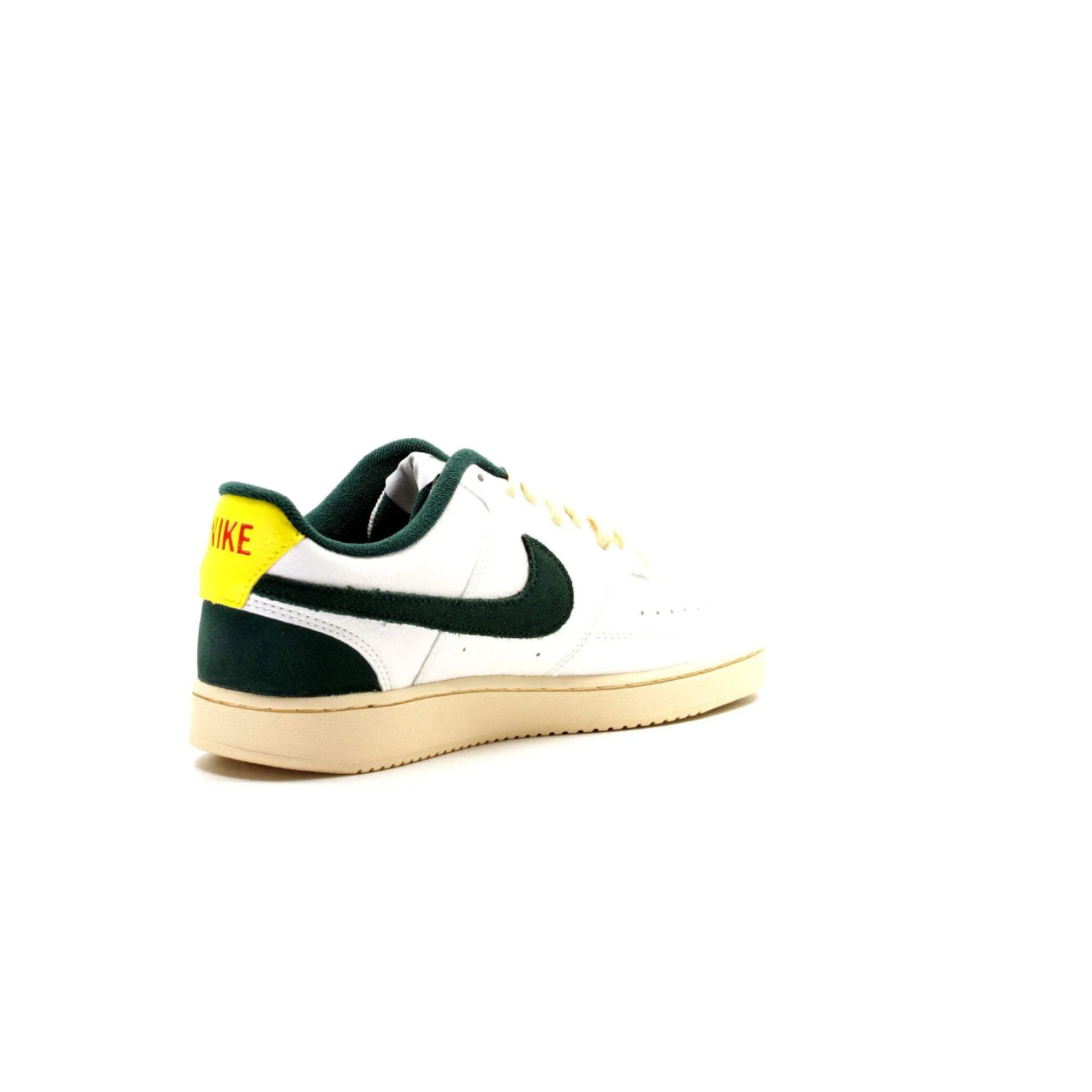 Nike Court Vision Low FD0320-133, Sail/Pro Green-Picante Red-Opti Yellow, EU 40 - immagine 4