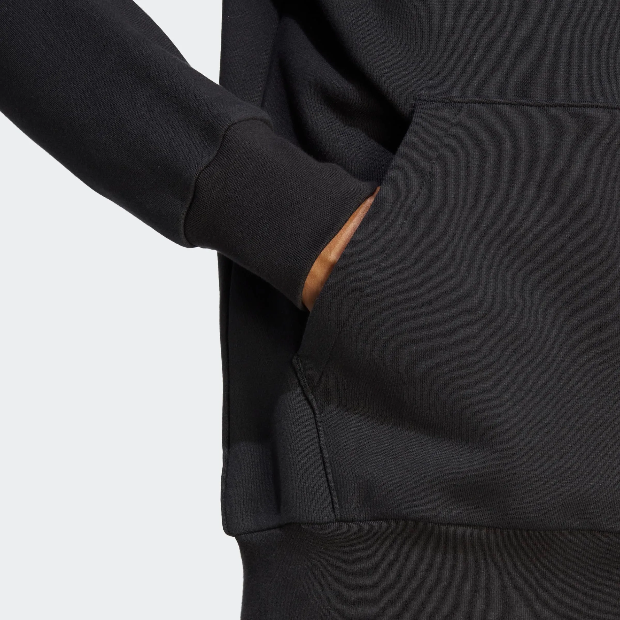 adidas Essentials French Terry Big Logo Hoodie - Black, XL - immagine 5