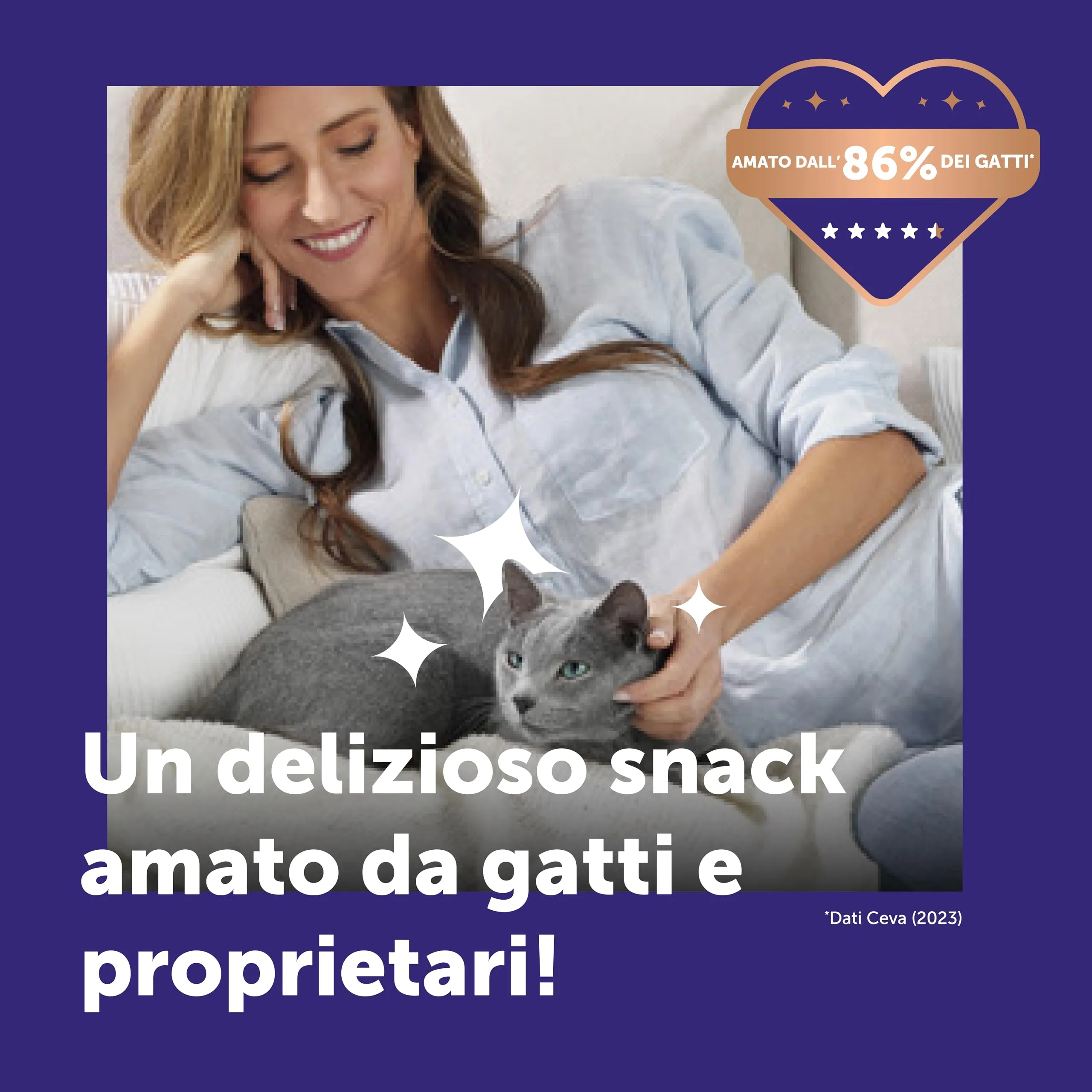 Feliway Happy Snack Gustosi snack calmanti per gatti, 6 stick - immagine 8