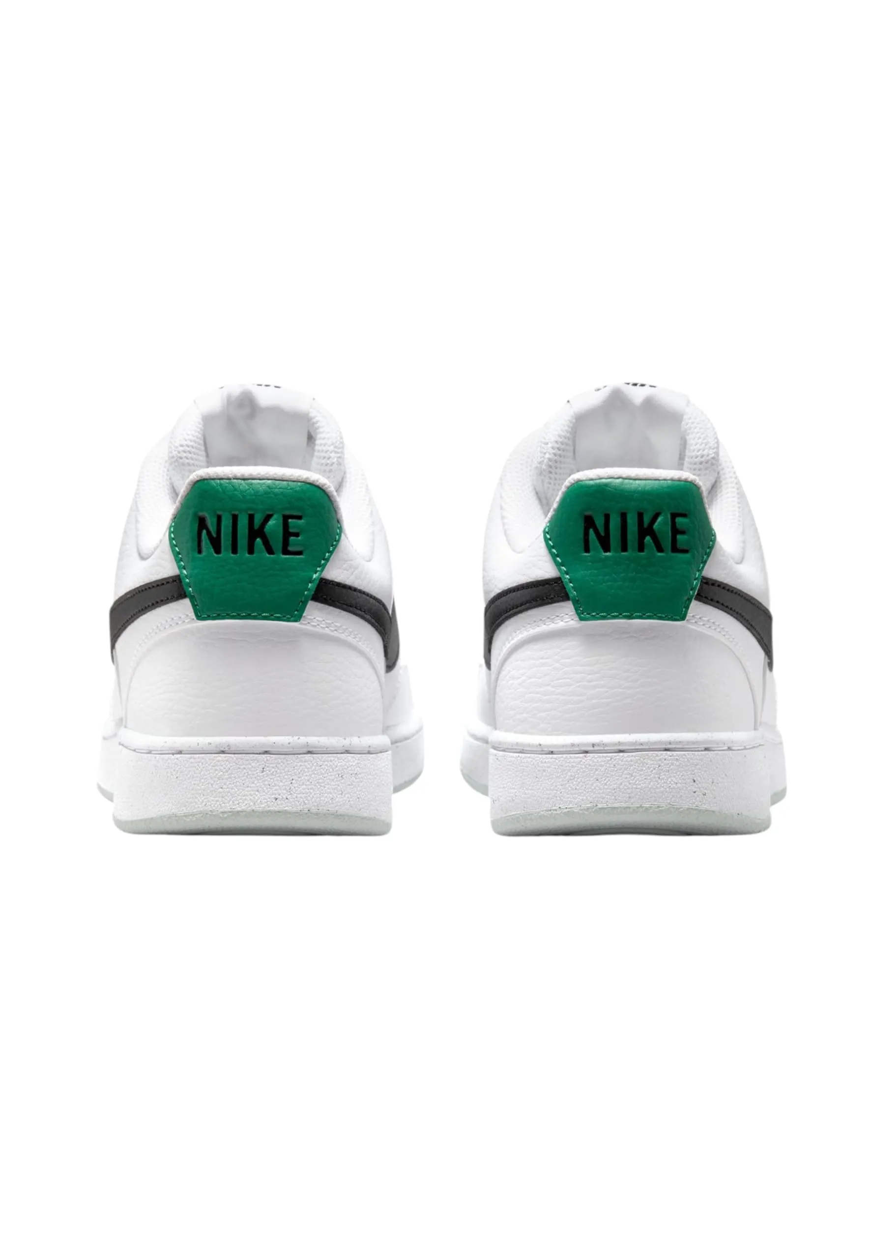 Nike W Court Vision Lo NN Sneaker Donna, Bianco Malachite Bianco Nero, 44.5 EU - immagine 5