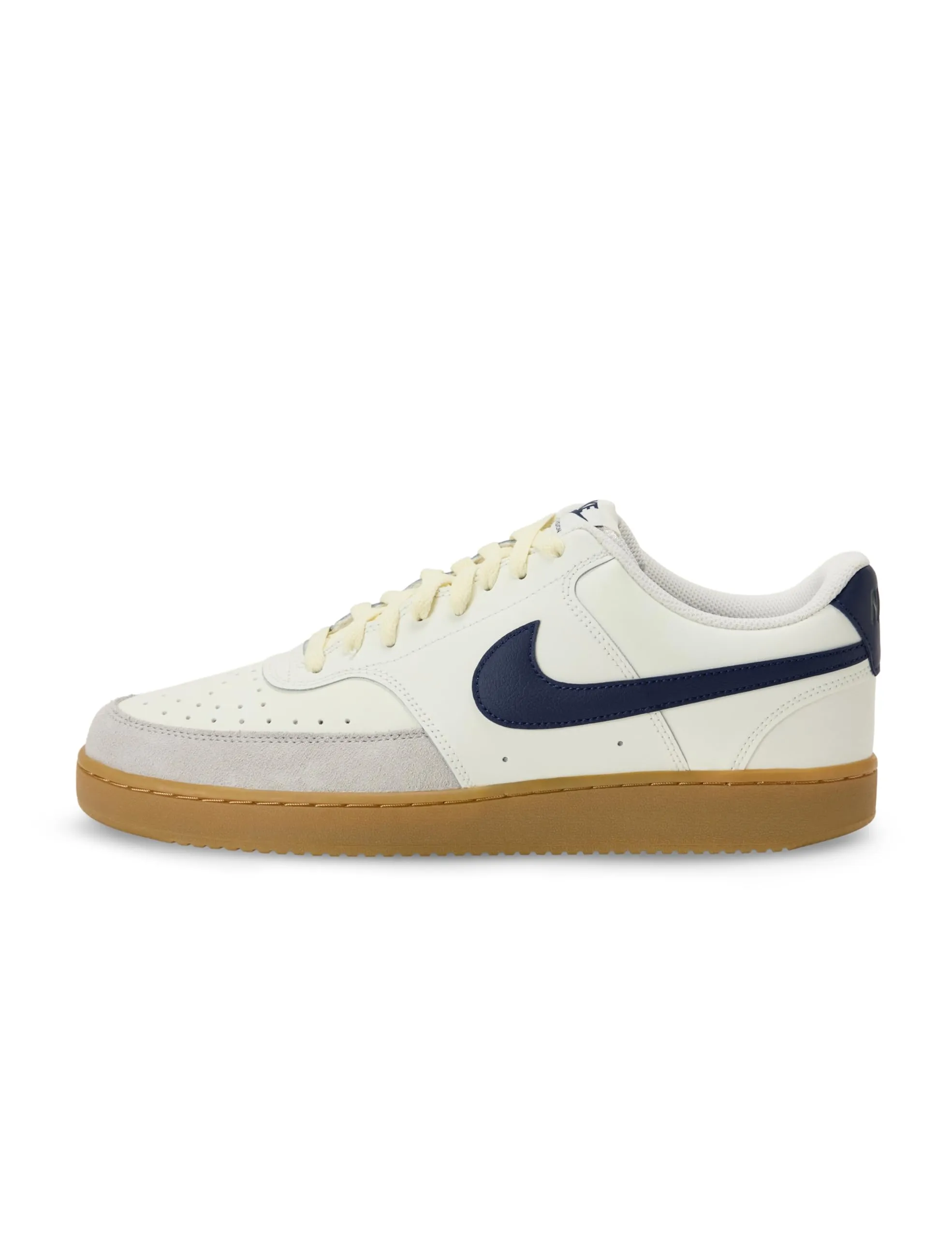 Nike Court Vision Low Trk3, Sail/Midnight Navy-Gum Light Brown, HF1068-133, 44 EU - immagine 1