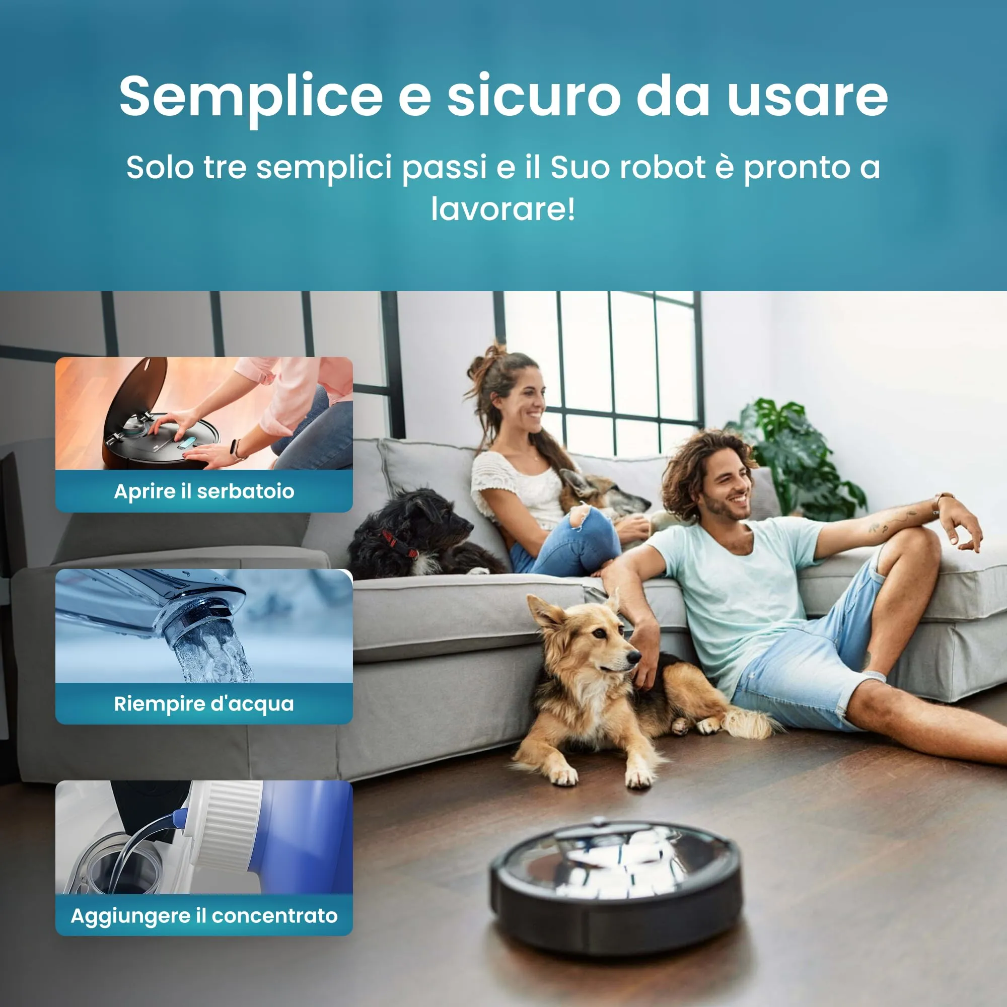 Purivita Detergente Lavapavimenti Concentrato per Robot e Lavasciuga, 500ml - immagine 5