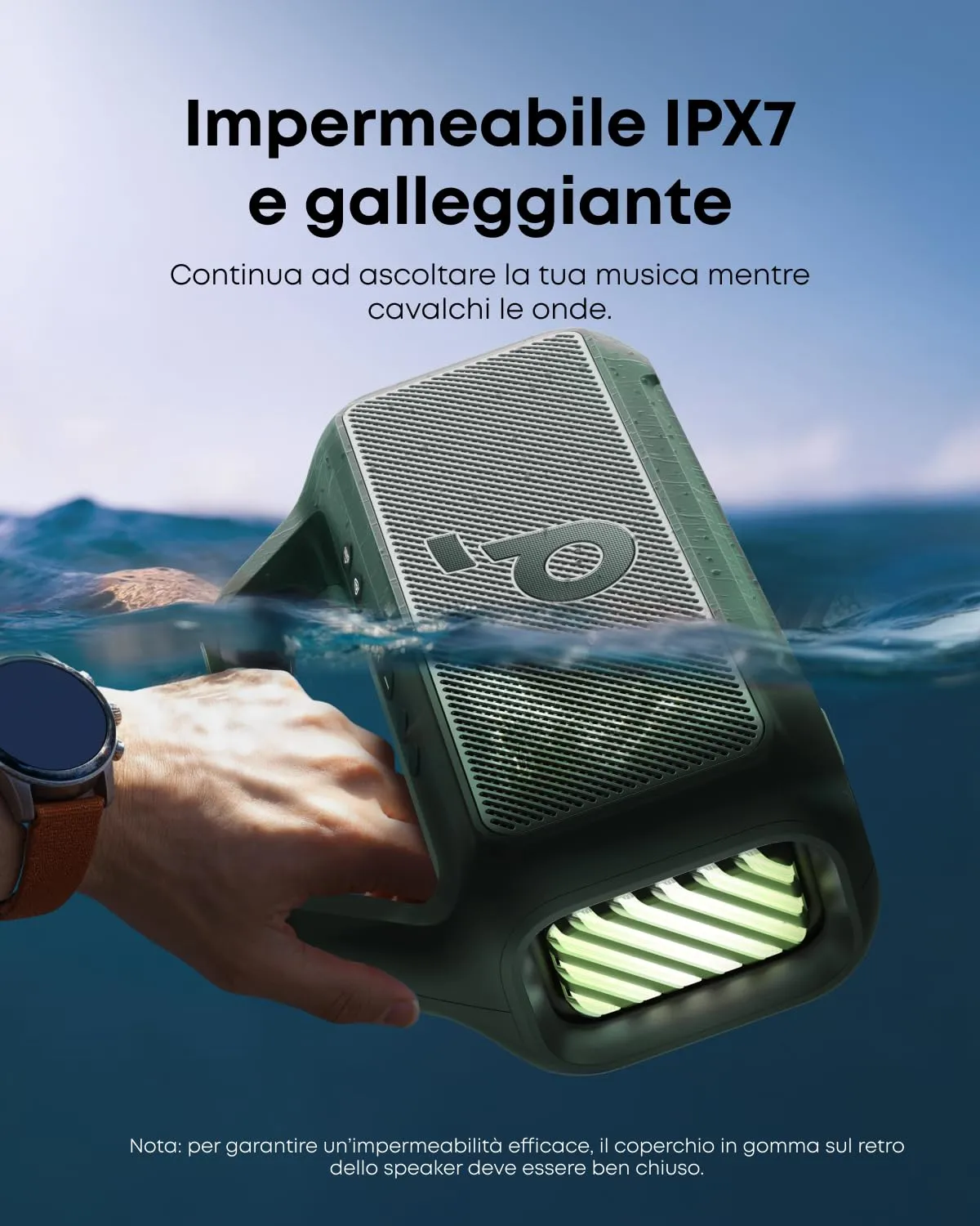 Soundcore Boom 2 by Anker, Portable Bluetooth Speaker 80W, IPX7 - immagine 5