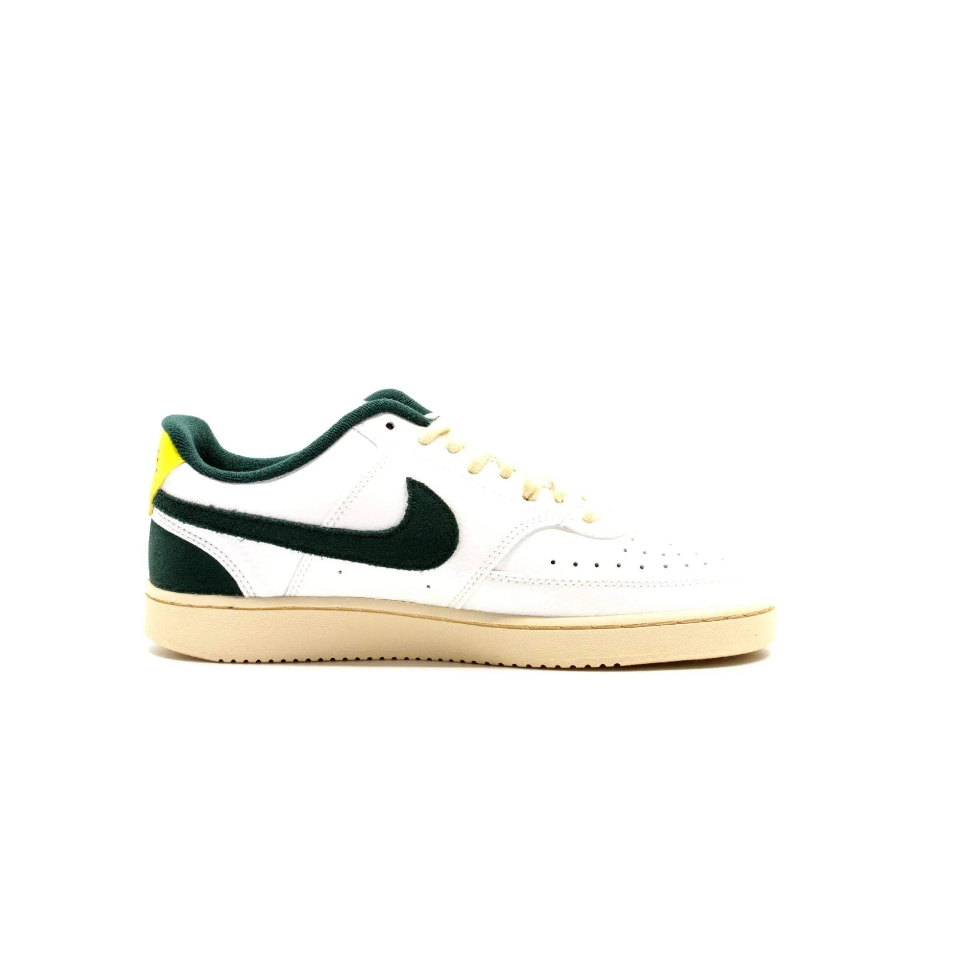 Nike Court Vision Low Men's Shoes, Sail/Pro Green-Picante Red-Opti Yellow, FD0320-133, 38.5 EU - immagine 5