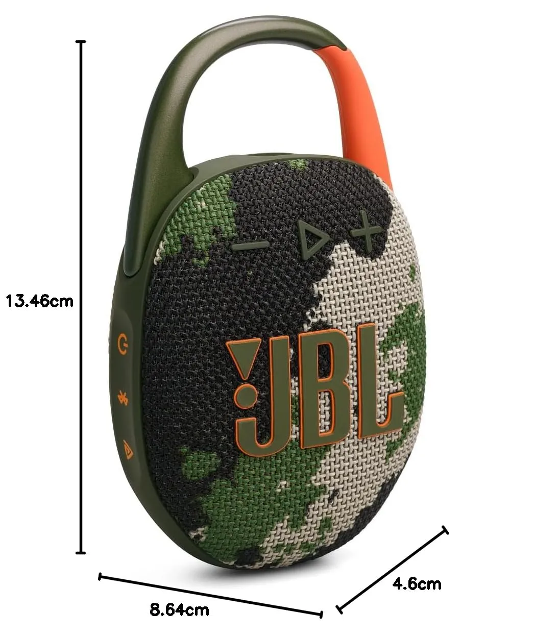 JBL Clip 5 Speaker Bluetooth Portatile, Mimetico - immagine 10