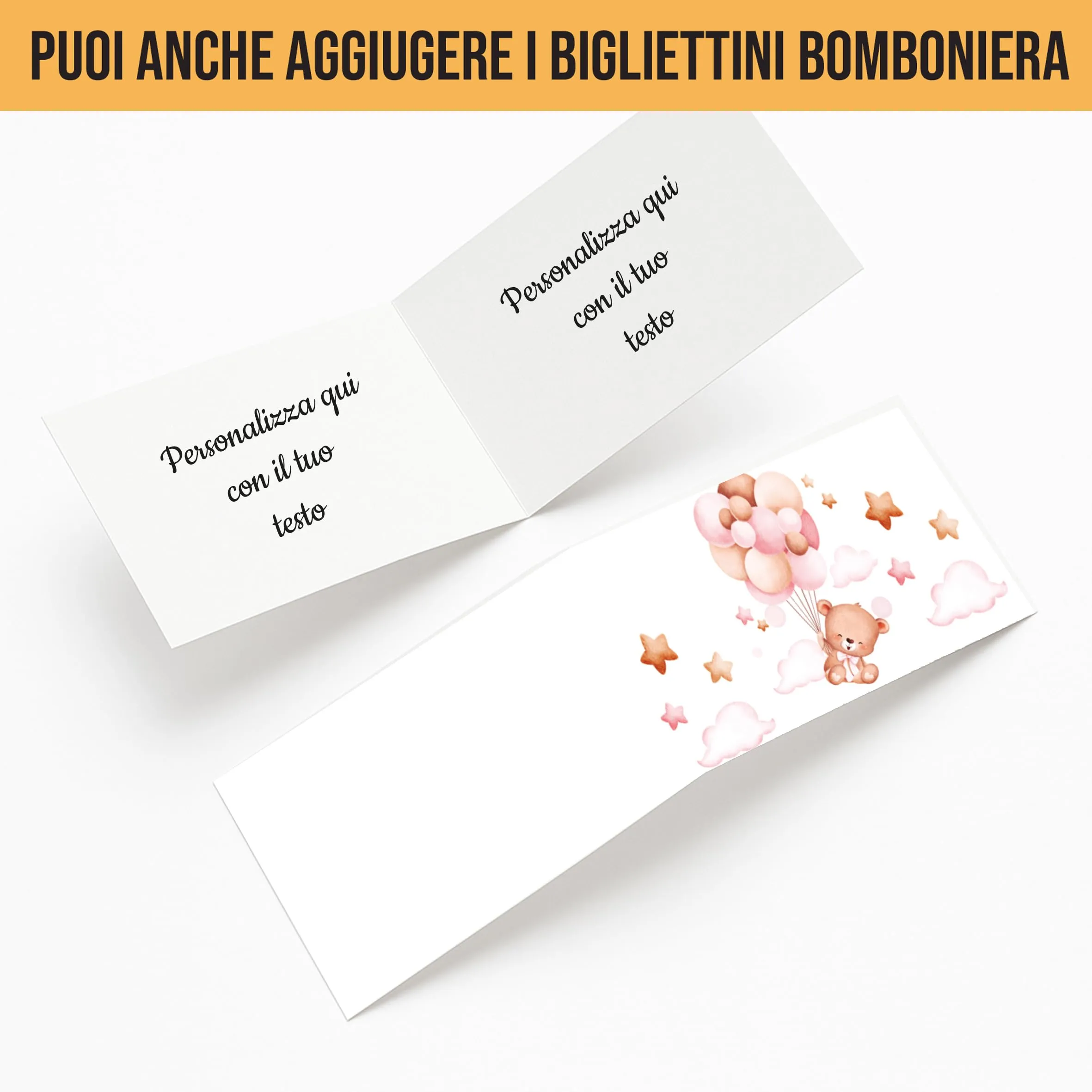 PV Grafik Set da 16 Scatoline Portaconfetti Battesimo e Nascita Bimbo e Bambina Nica 40 - immagine 4