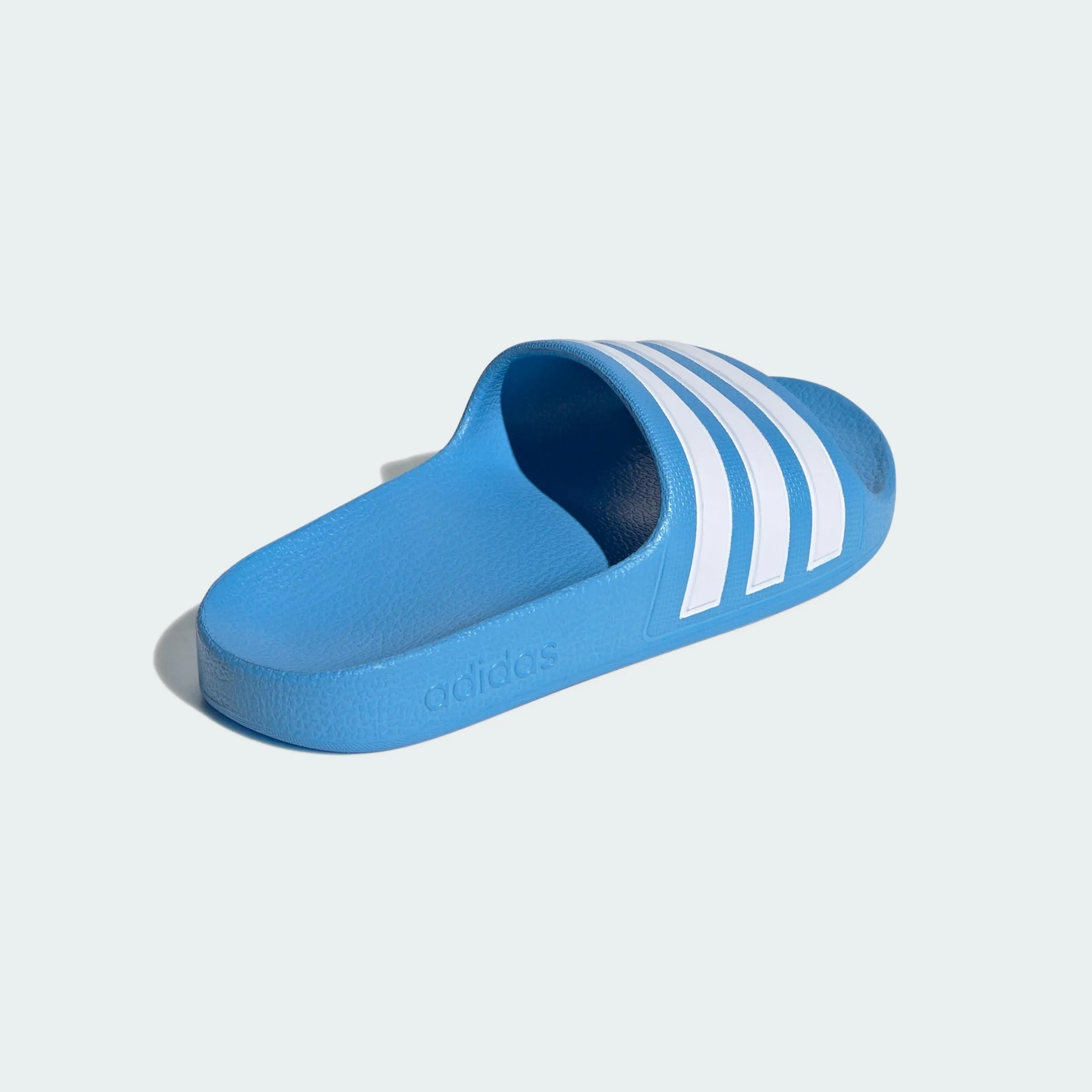 adidas Adilette Aqua Slides Kids Slipper - Blue Burst / Cloud White, 28 EU - immagine 6