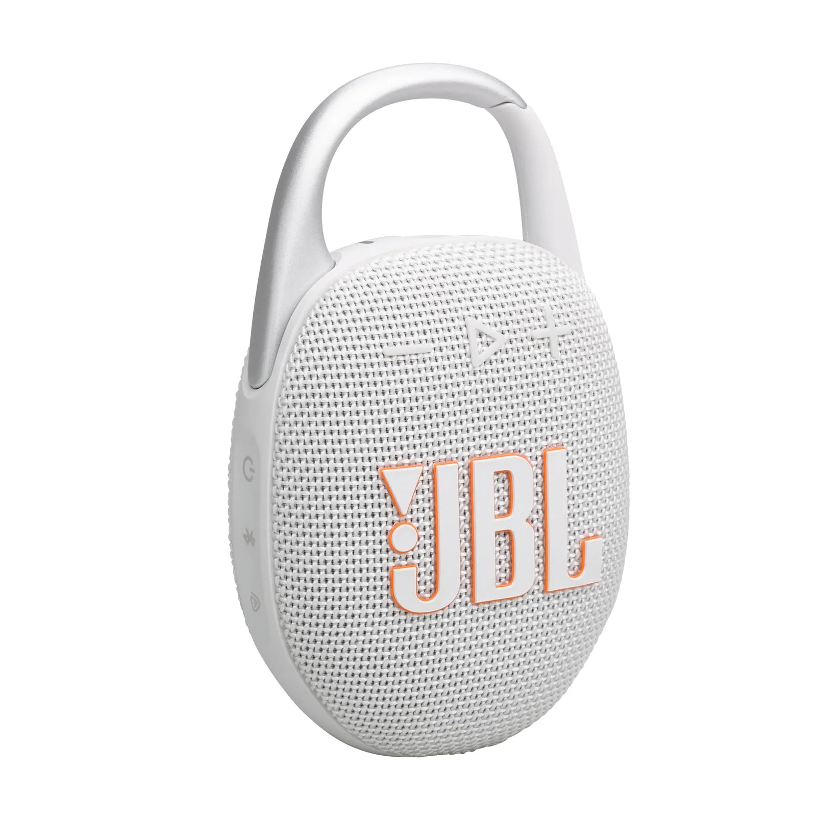 JBL Clip 5 Speaker Bluetooth Portatile, Bianco - immagine 1