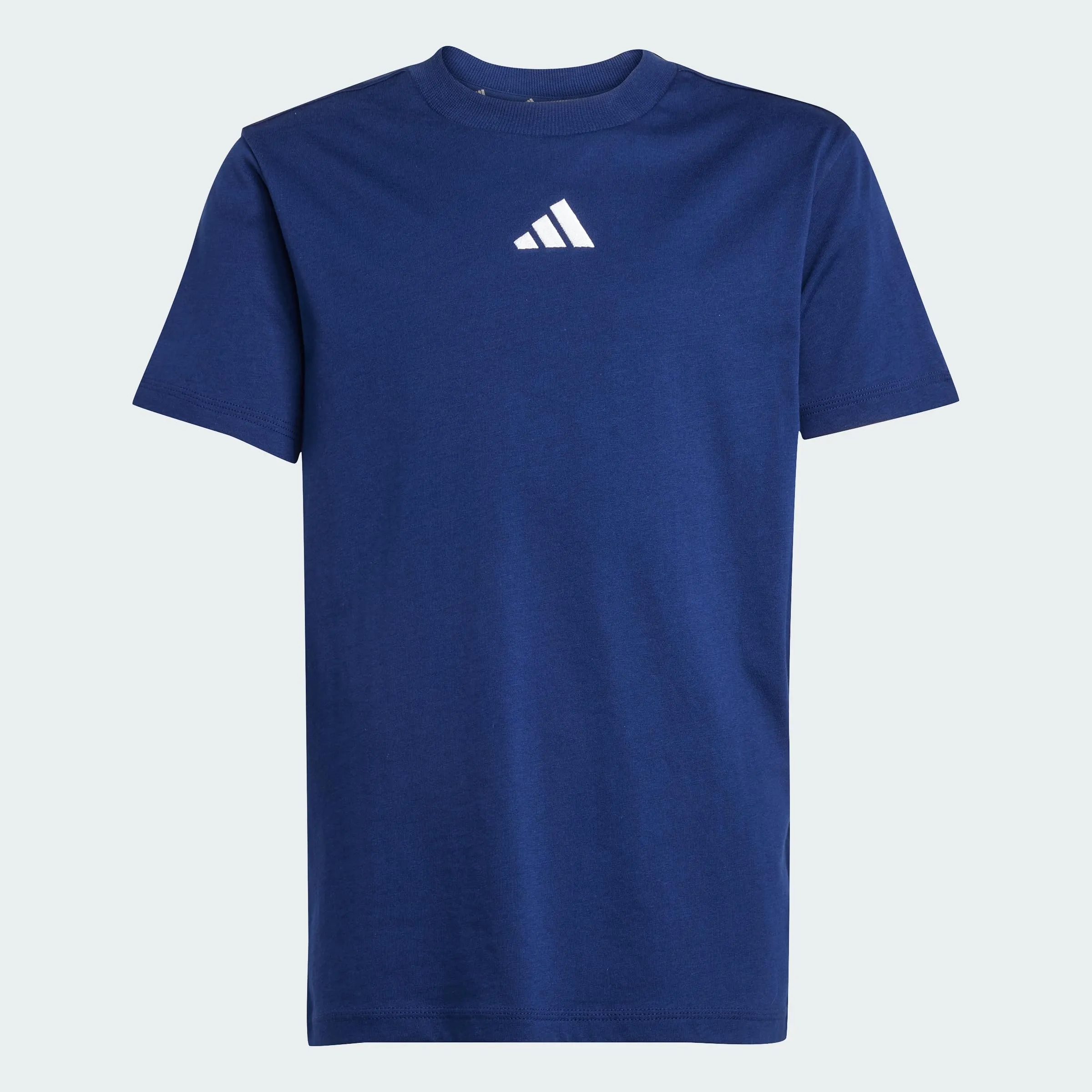 adidas Essentials T-Shirt Unisex Bambini - Dark Blue/White - JY0613 - immagine 8