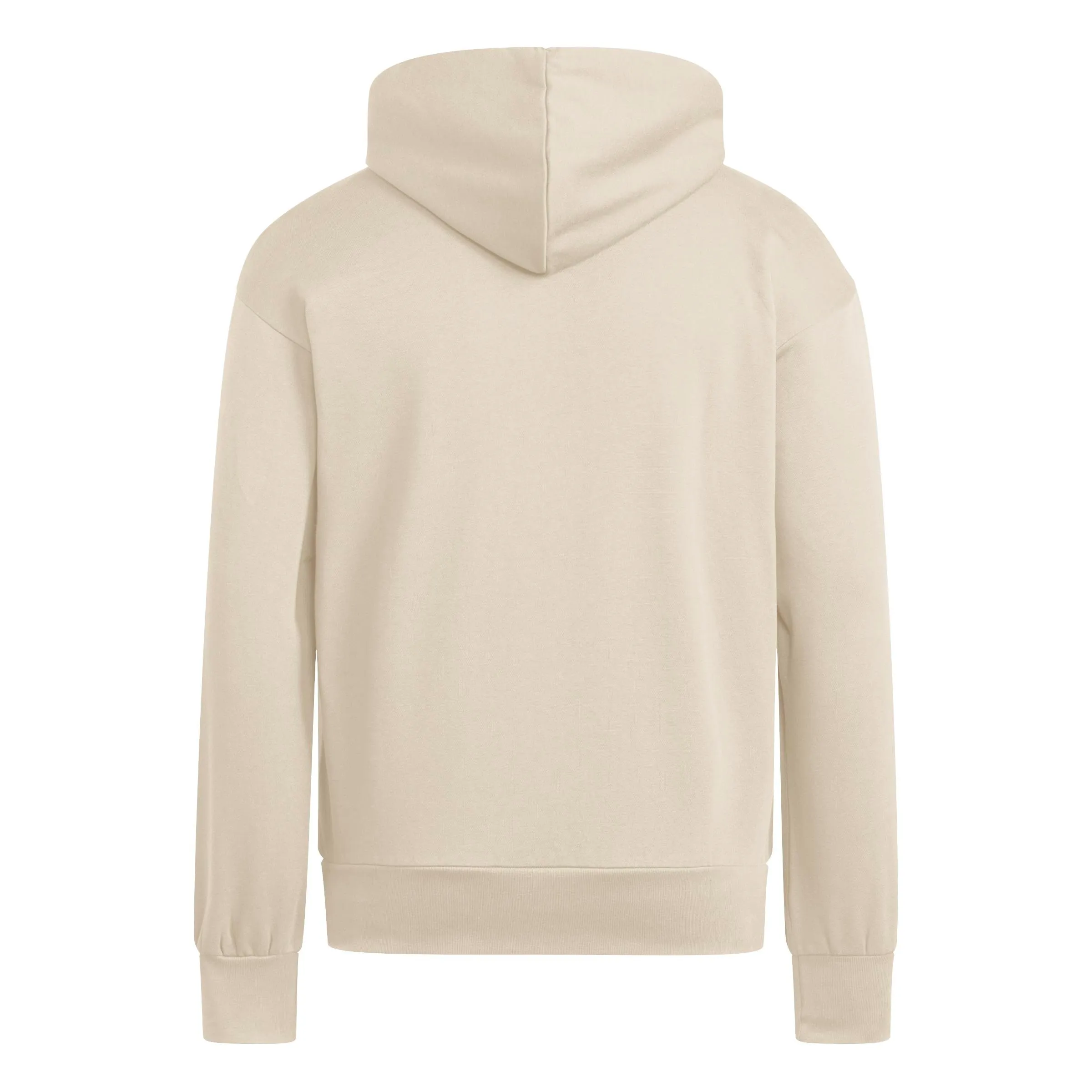 adidas Essentials Feelcozy Fleece Hoodie Sweatshirt - Wonder Alumina/White, M - immagine 4