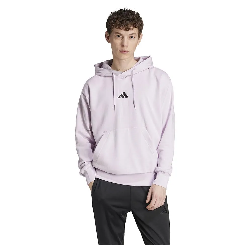 adidas Essentials Feelcozy Fleece Hoodie, Ice Lavender/Black, XS - immagine 1
