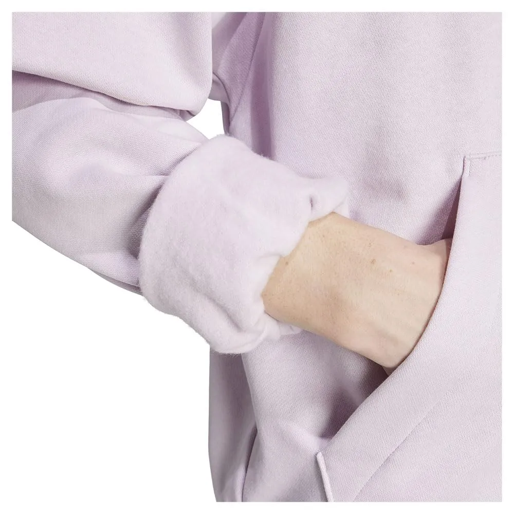 adidas Essentials Feelcozy Fleece Hoodie, Ice Lavender/Black, XS - immagine 6