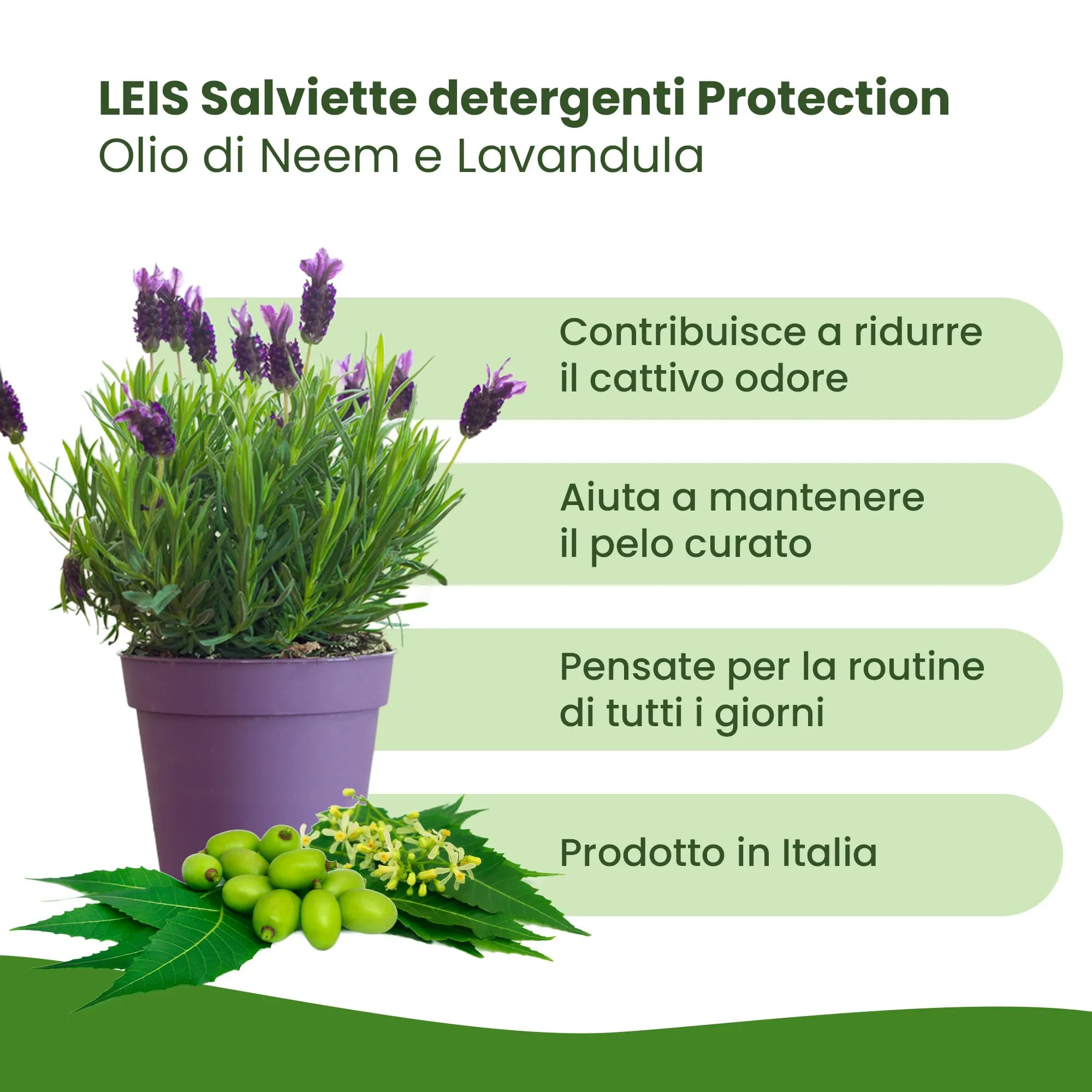 Camon Salviette Detergenti per Cani e Gatti, 20x30cm, 40 unità - immagine 2