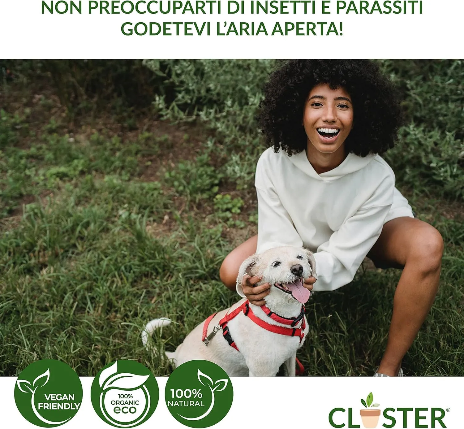 CLOSTER Neem Pet Protection Spray Antiparassitario per Cani e Gatti, 750 ml - immagine 6