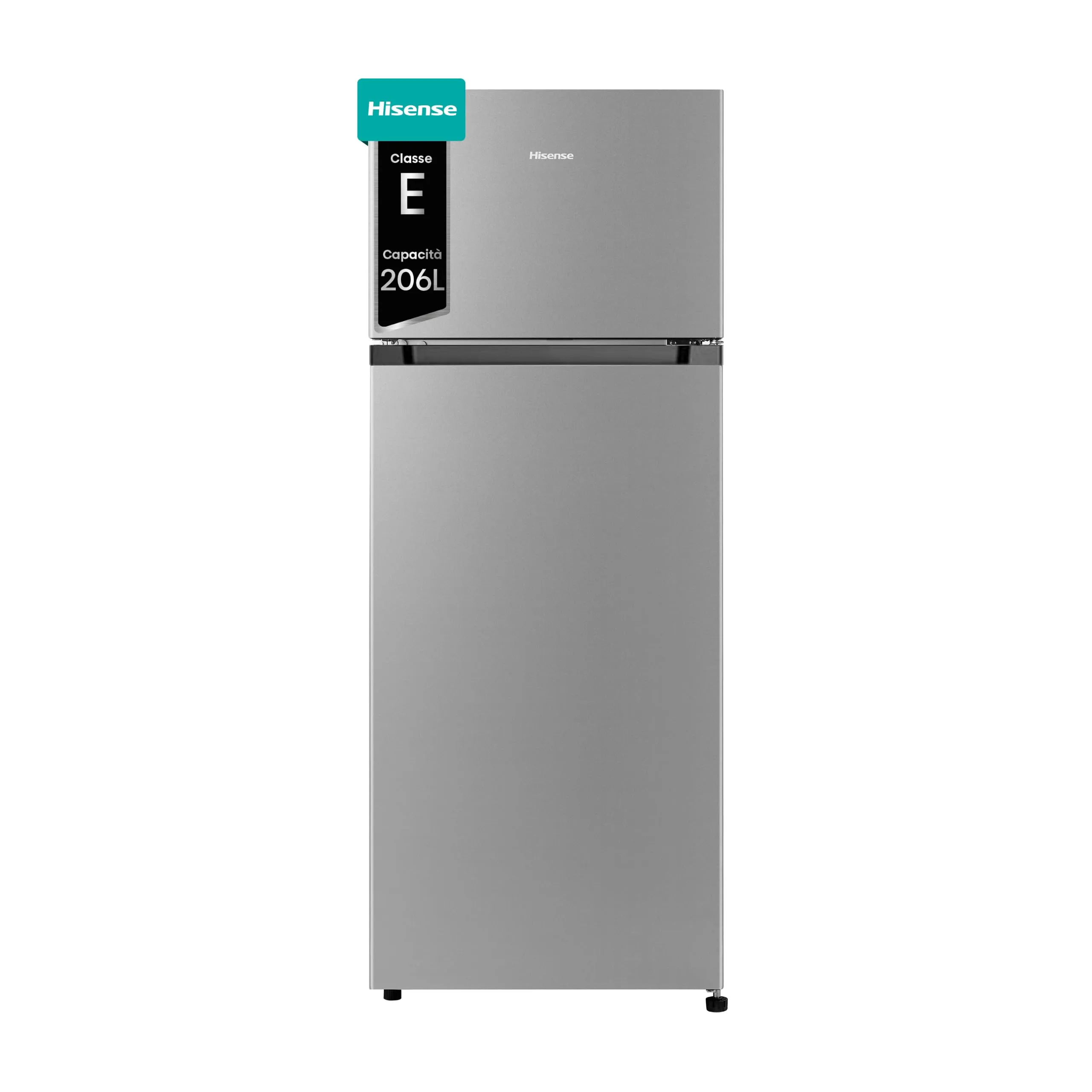 Hisense MTM55205SE Frigorifero Doppia Porta, 206 L, Silver - immagine 1