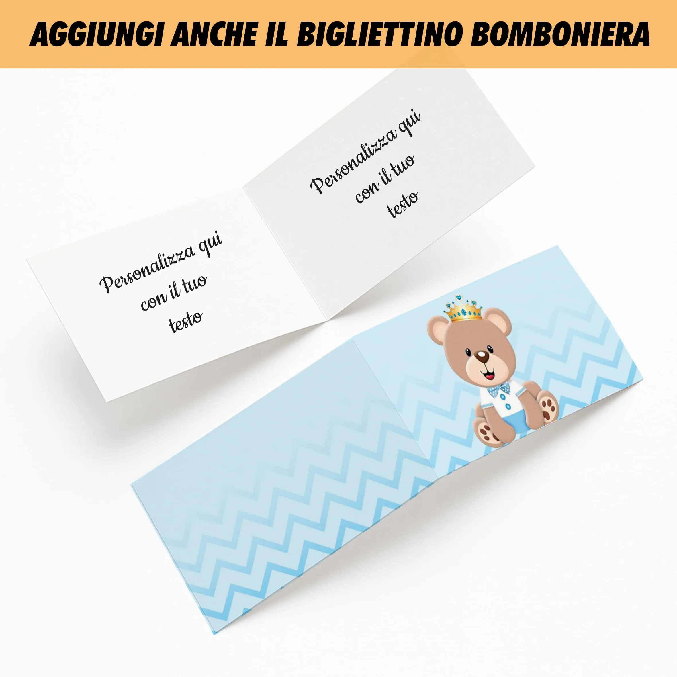PV Grafik Set 16 Scatoline Portaconfetti Battesimo e Nascita Bimbo e Bambina Personalizzate Nica 08 - immagine 3
