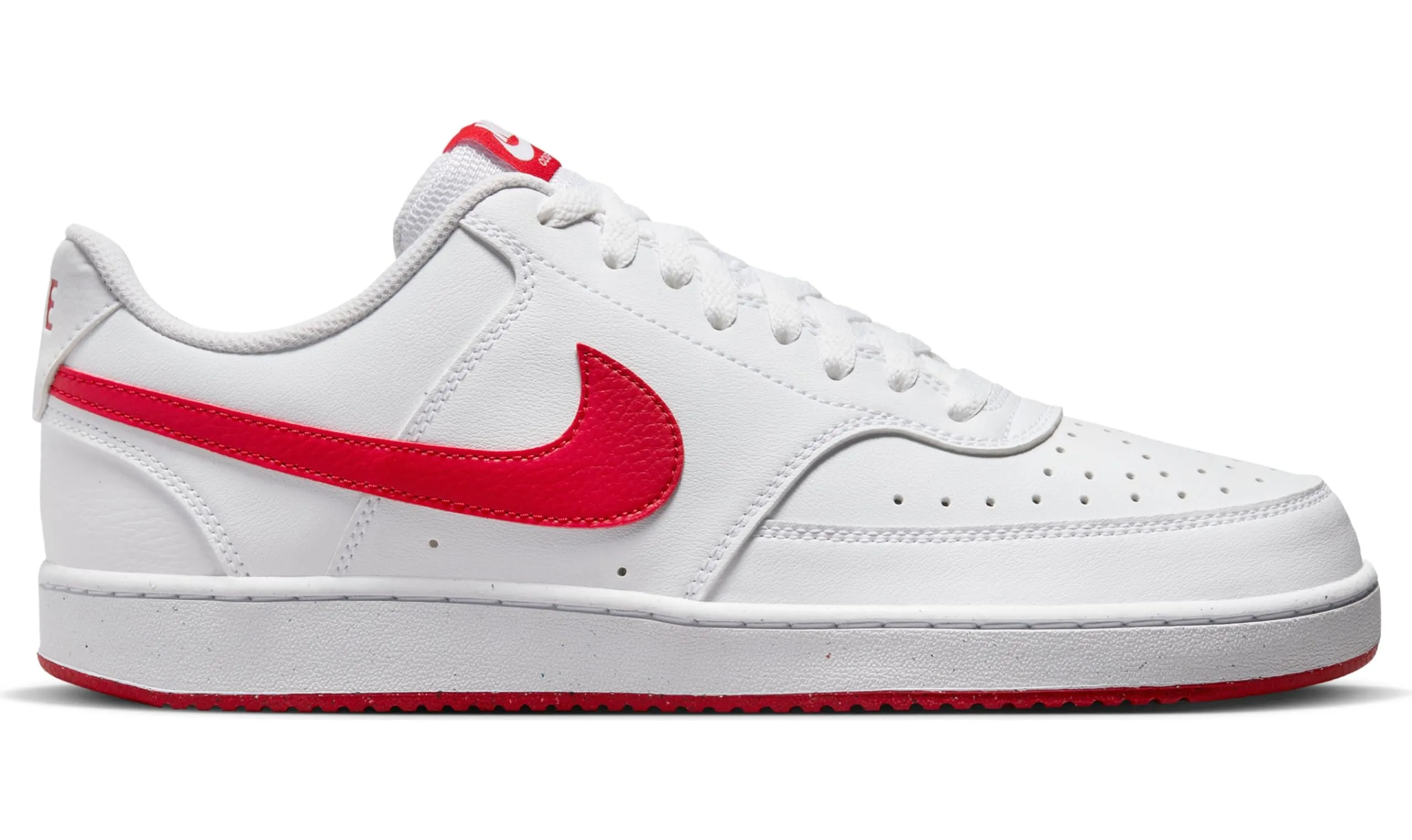 Nike Court Vision Low Next Nat Sneaker HF1744-101 White University Red - immagine 5