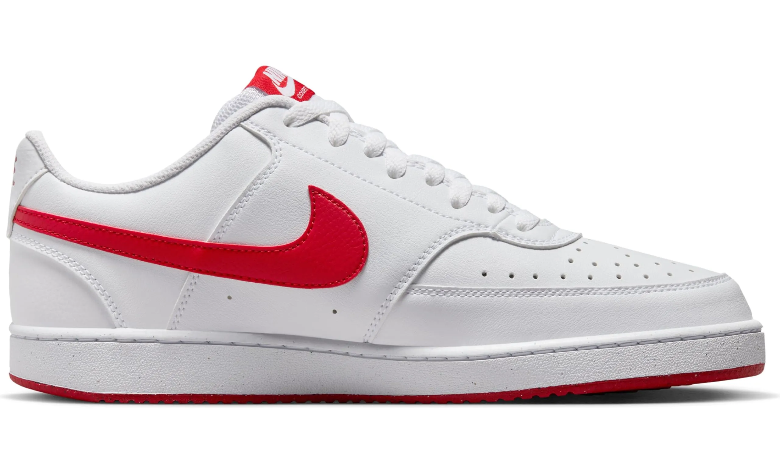 Nike Court Vision Low Next Nat Sneaker HF1744-101 White University Red - immagine 10