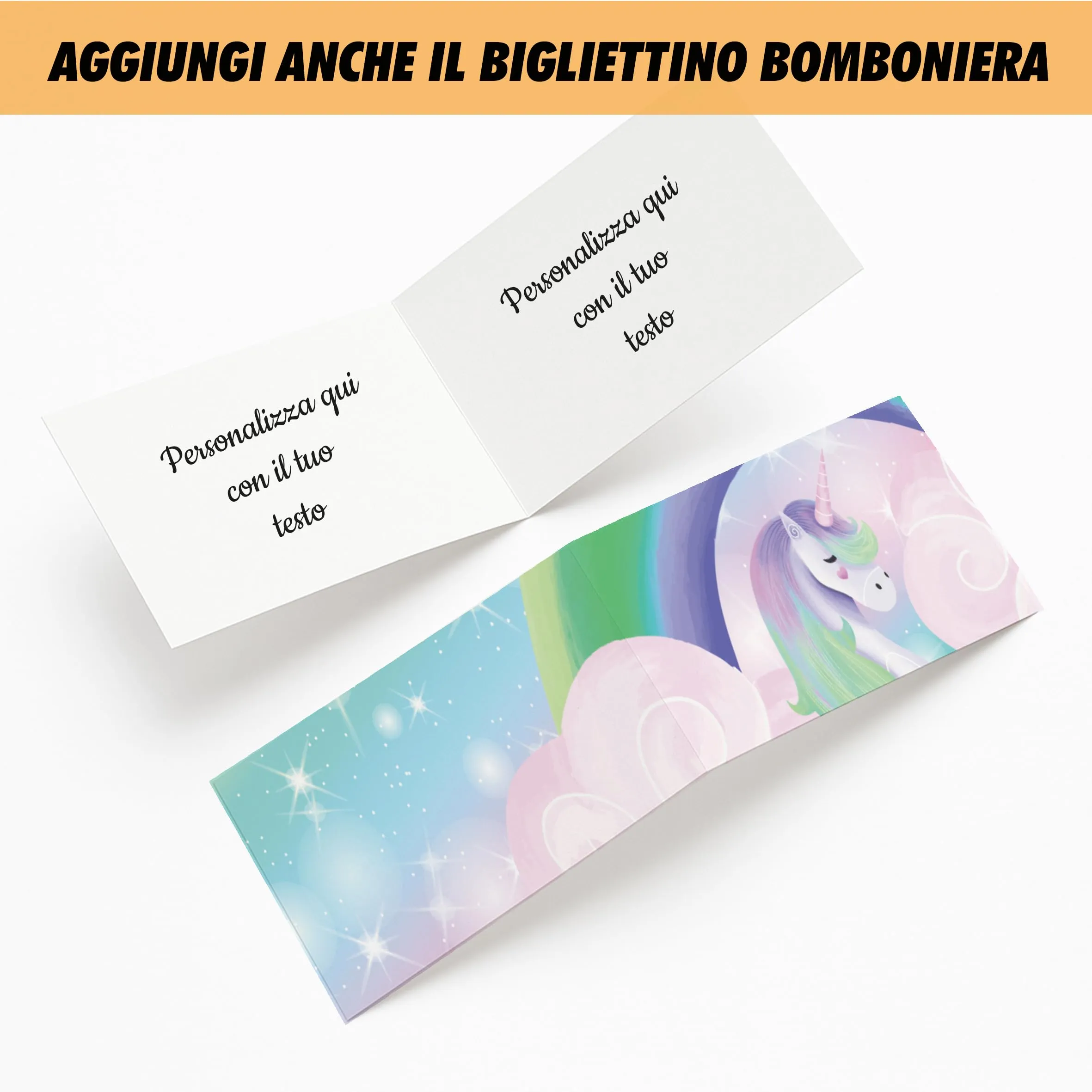 PV Grafik Set 16 Scatoline Portaconfetti Battesimo e Nascita Bimbo e Bambina Personalizzate con Nastrino (Nica01U) - immagine 3