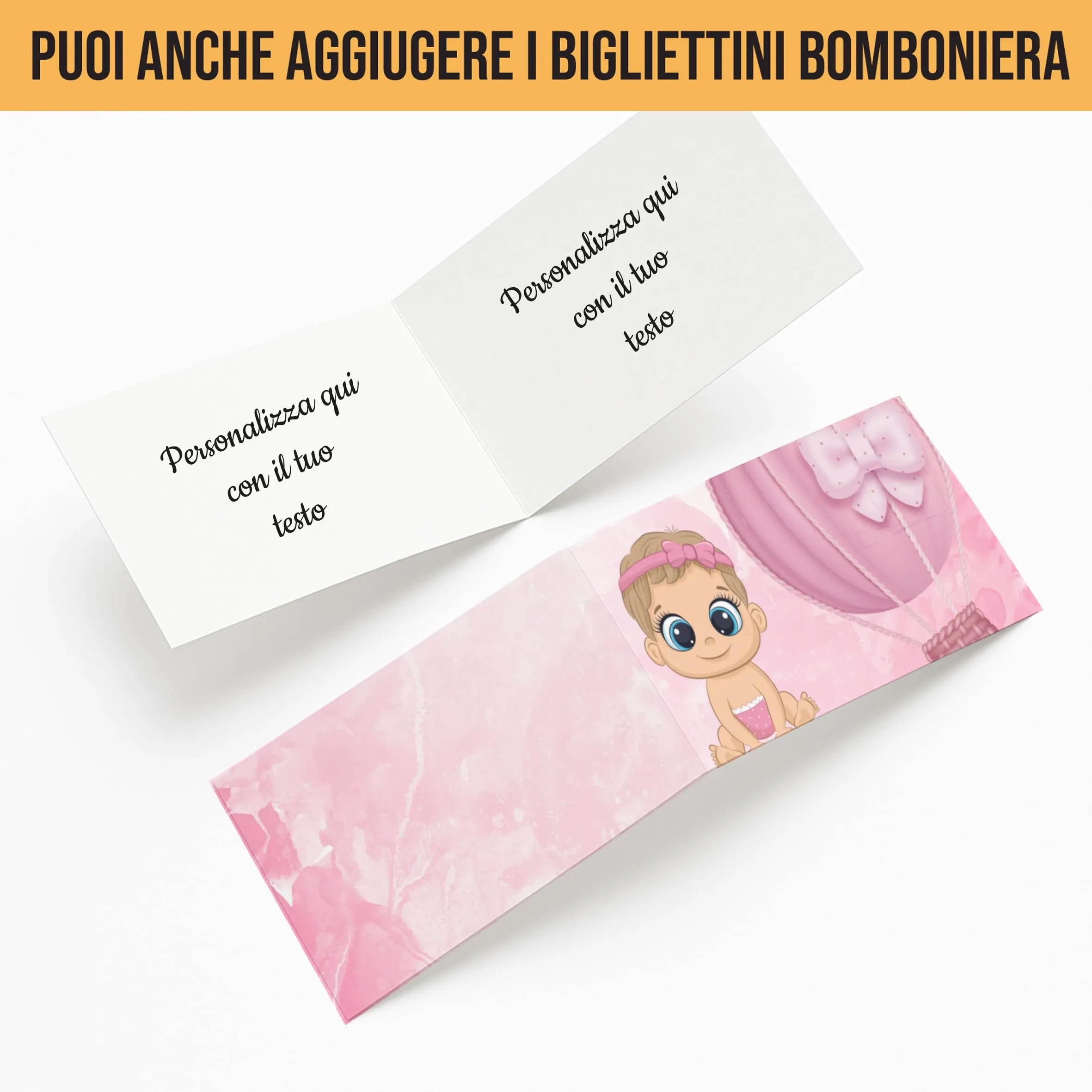 PV Grafik Set 16 Scatoline Portaconfetti Battesimo e Nascita Bimbo e Bambina Nica 30 - immagine 3
