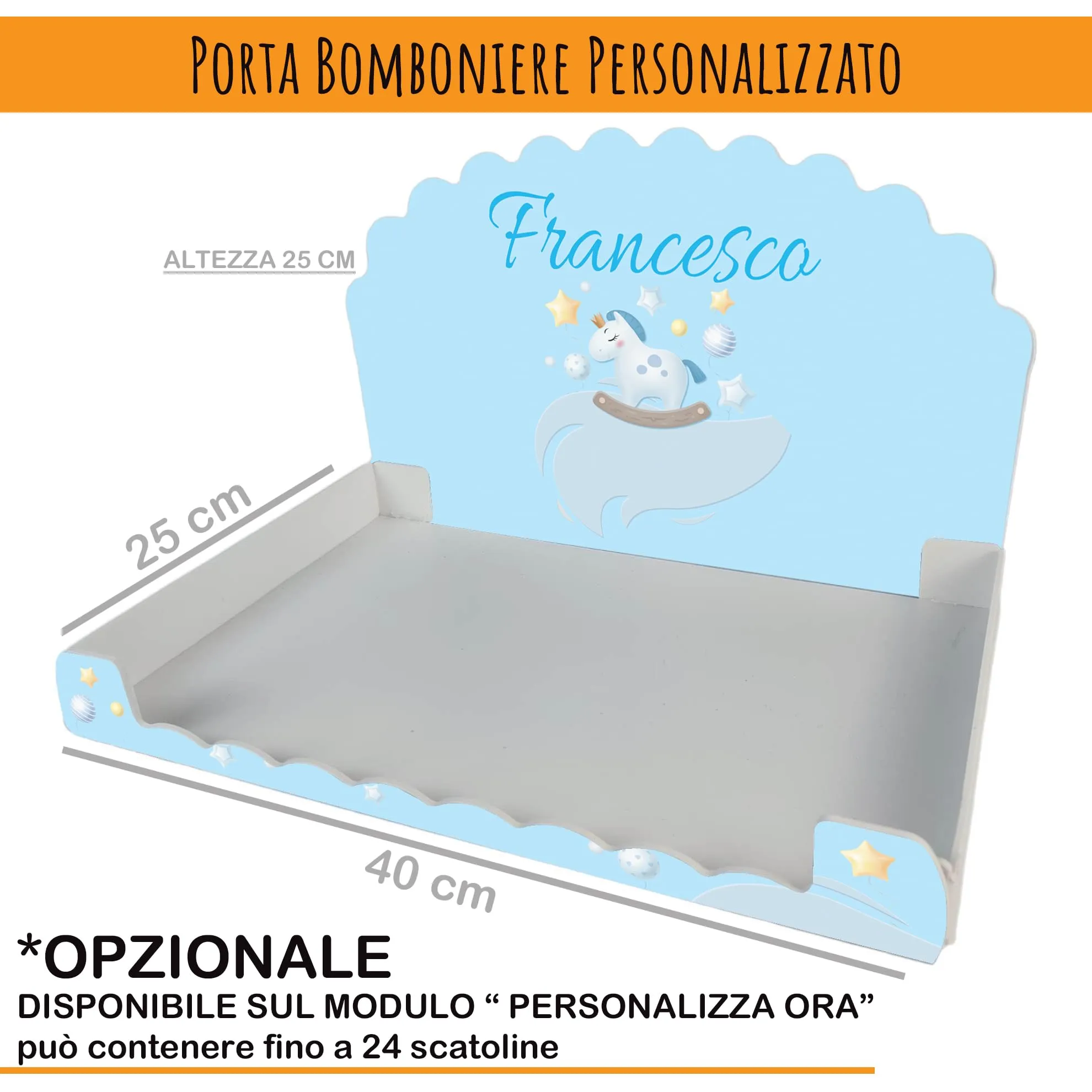 PV Grafik Set di 16 Scatoline Portaconfetti Battesimo e Nascita Nica 33 - immagine 4