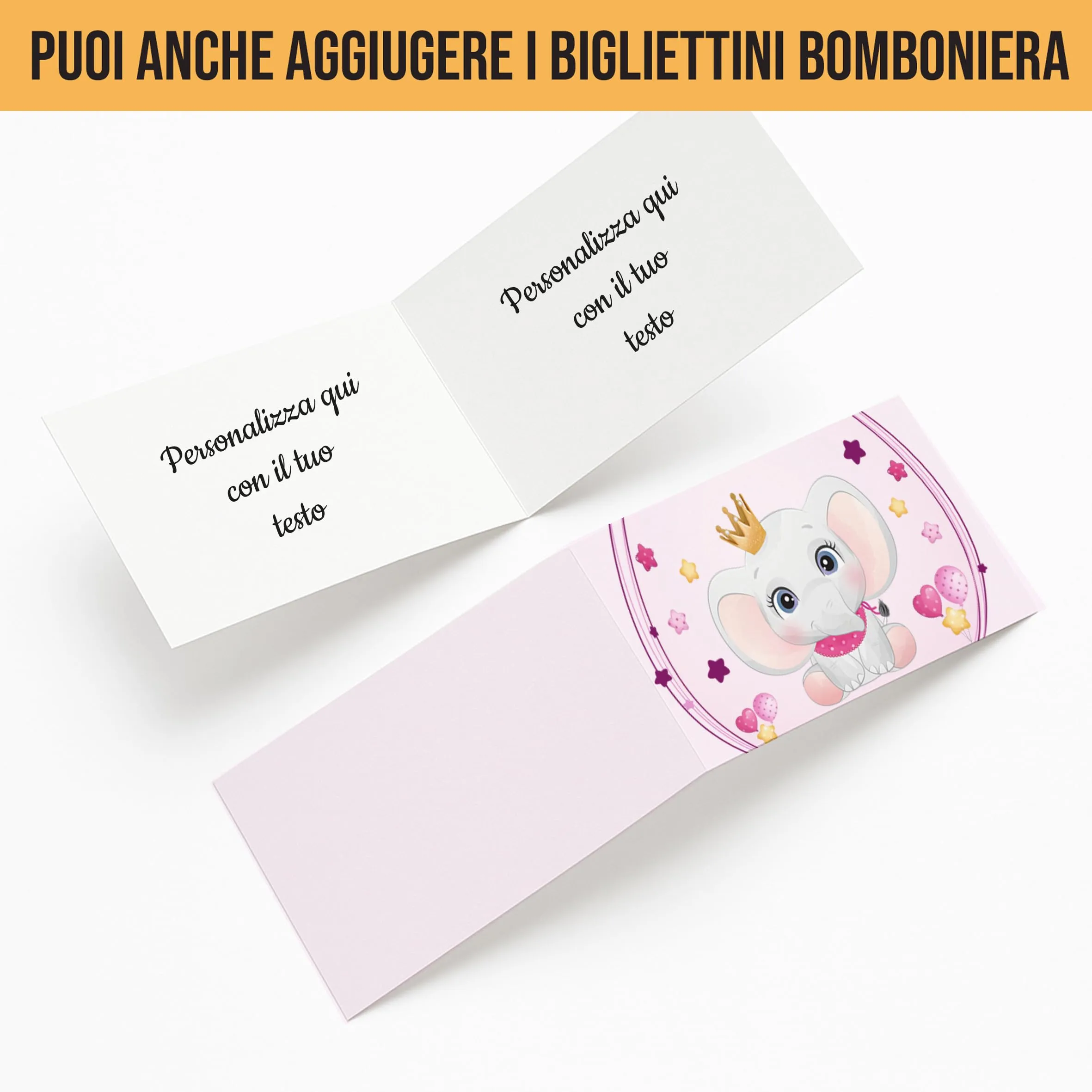 PV Grafik Set 16 Scatoline Portaconfetti Battesimo e Nascita NICA 57 - immagine 4